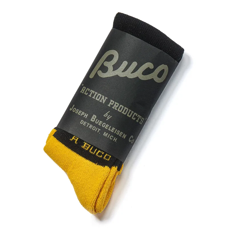 BUCO STRIPED ACTION SOCKS made by The Real McCoy's