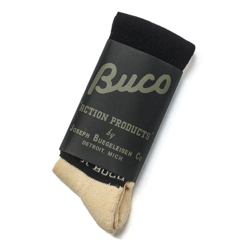 BUCO STRIPED ACTION SOCKS made by The Real McCoy's