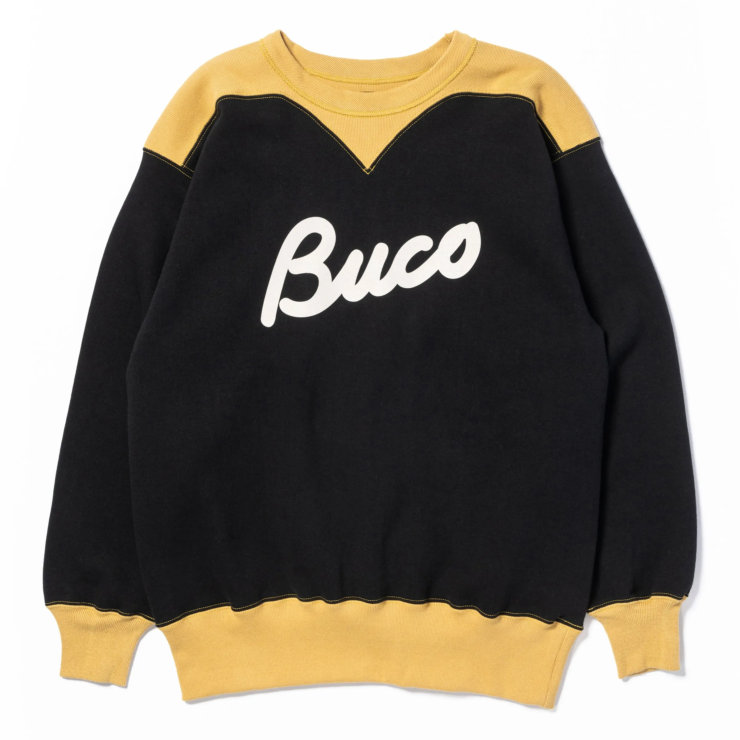BUCO TWO-TONE SWEATSHIRT / BUCO sold by The Real McCoy's