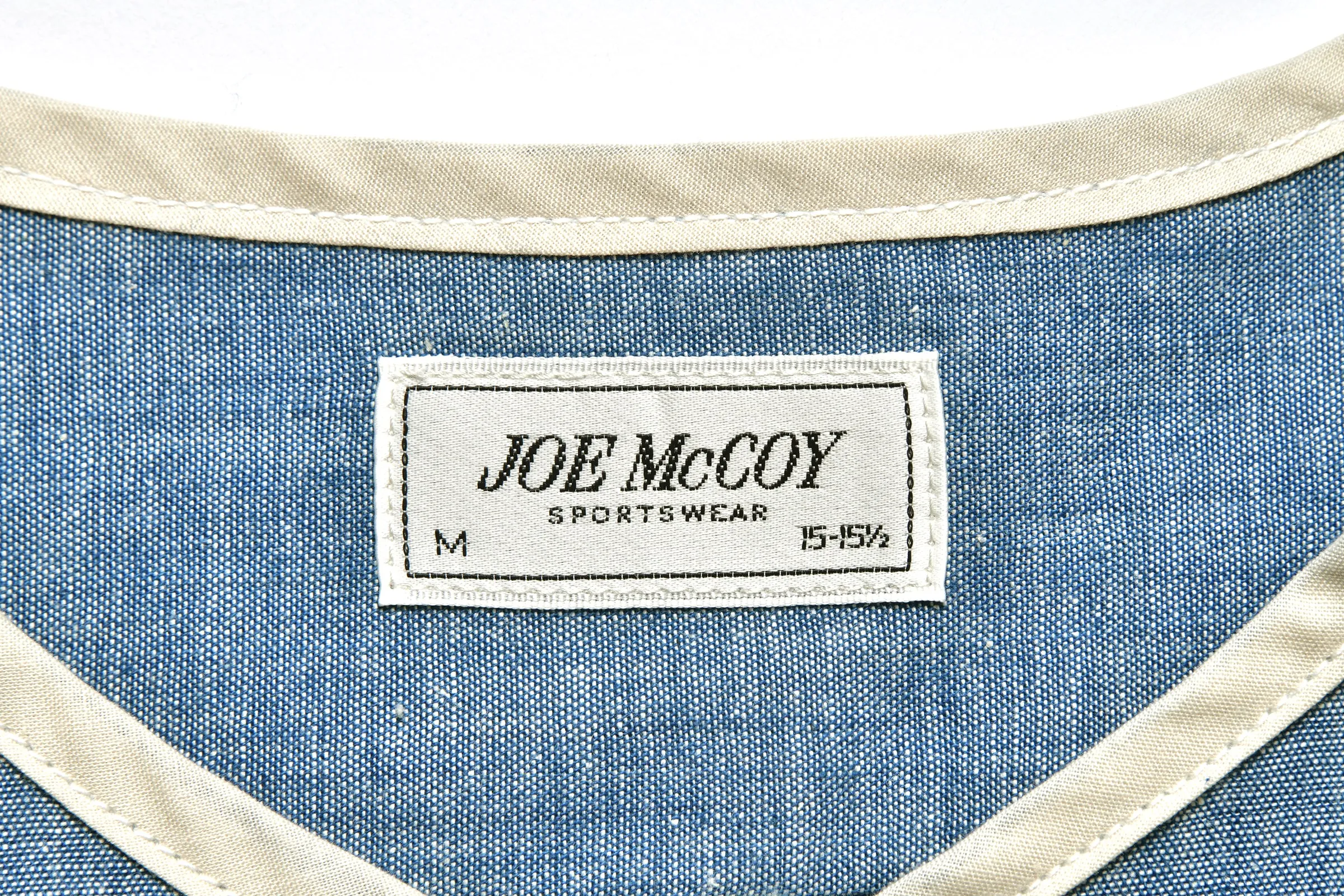 CHAMBRAY PULLOVER STRIPE SUMMER SHIRT sold by The Real McCoy's product image thumbnail 4