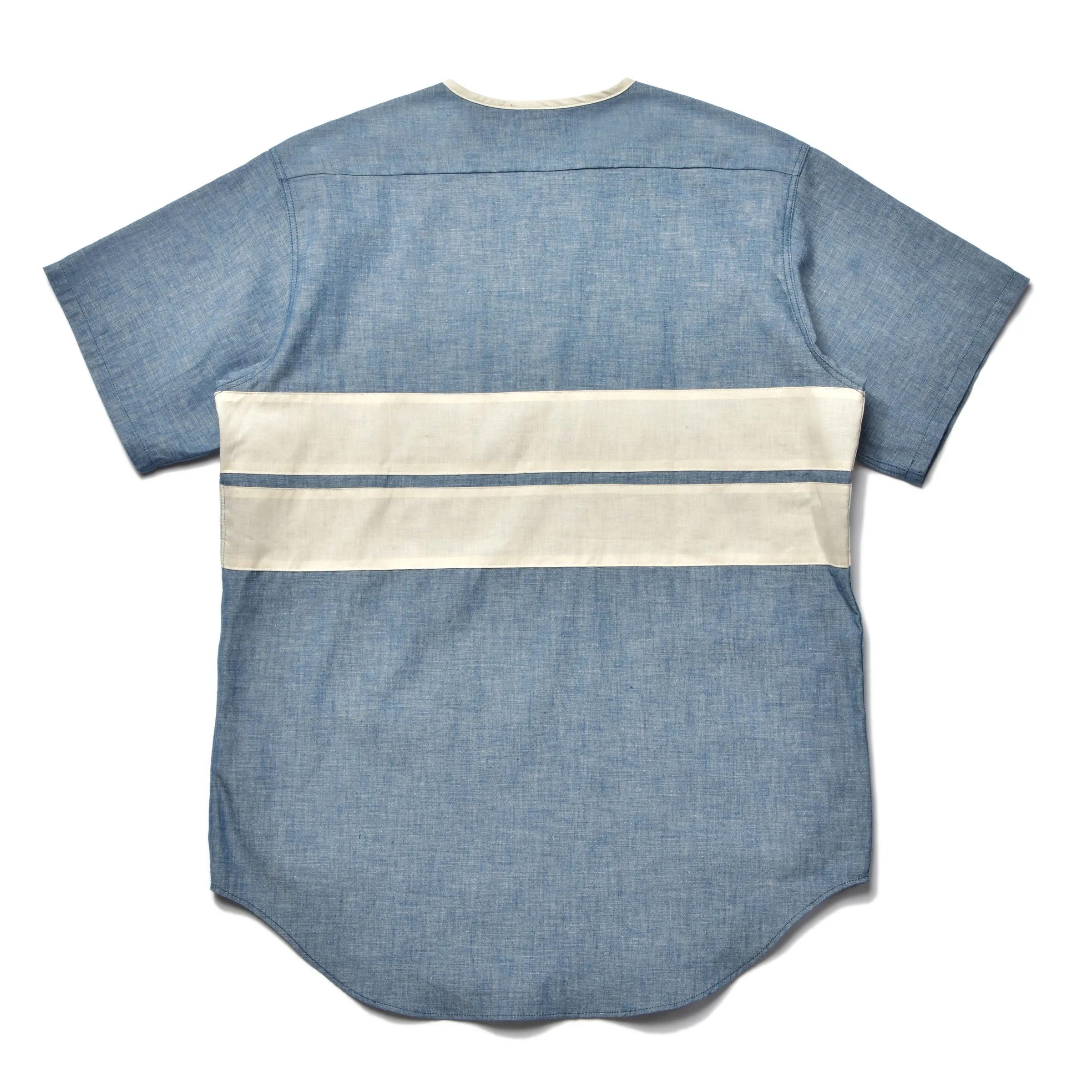 CHAMBRAY PULLOVER STRIPE SUMMER SHIRT sold by The Real McCoy's product image thumbnail 3