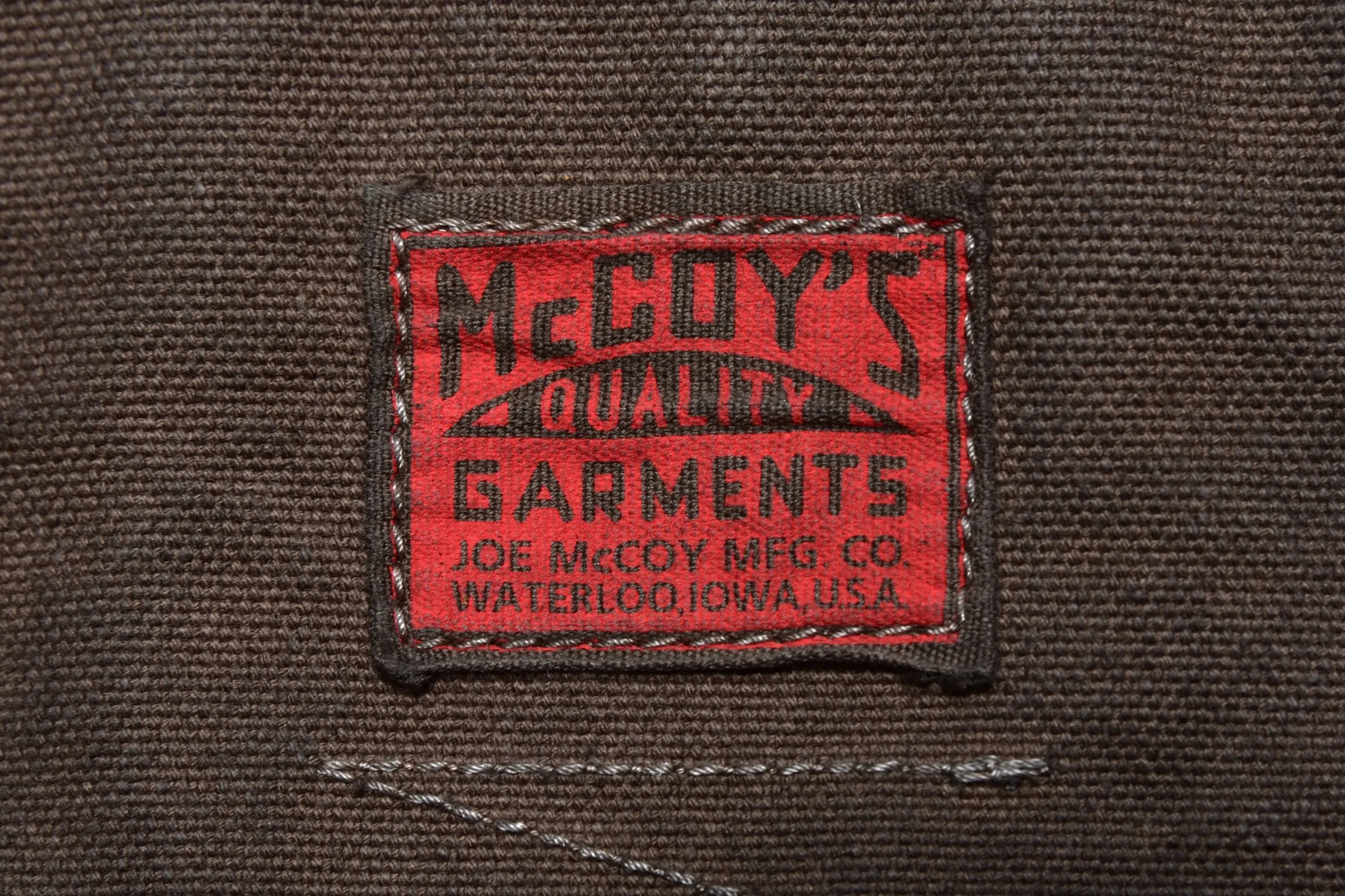 COAL TOTE (OVER-DYED) sold by The Real McCoy's product image thumbnail 3