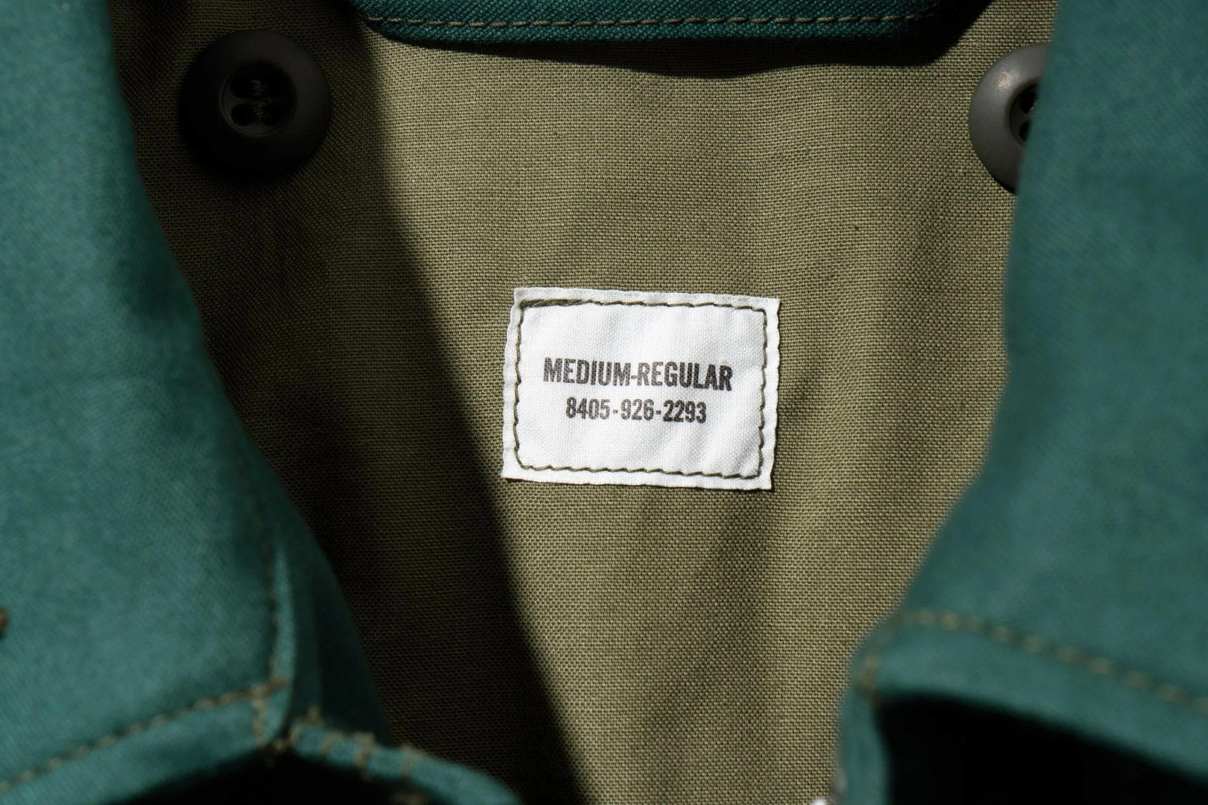 COAT, MAN'S, COTTON WIND RESISTANT AGGRESSOR sold by The Real McCoy's product image thumbnail 3