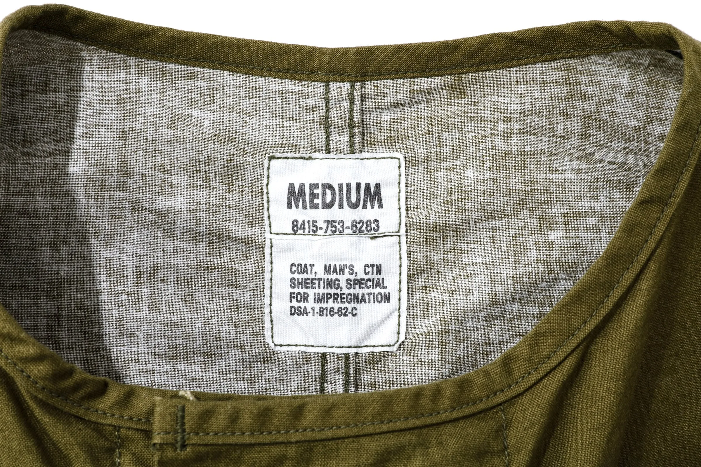 COAT, VESICANT GAS PROTECTIVE sold by The Real McCoy's product image thumbnail 3