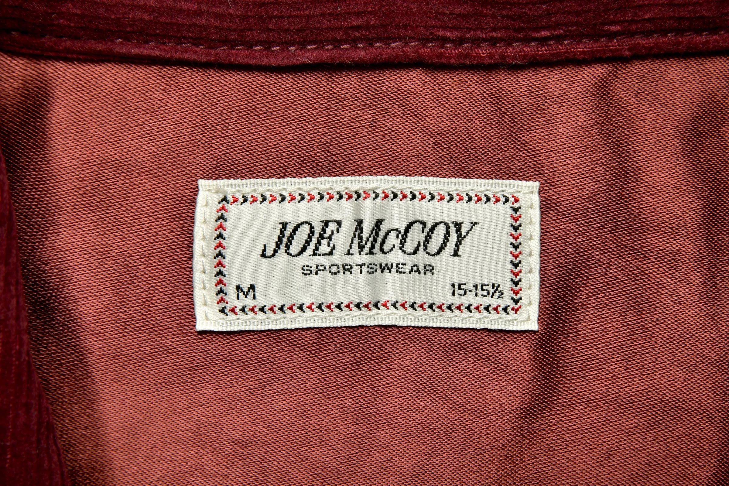 CORDUROY OPEN COLLAR SHIRT sold by The Real McCoy's product image thumbnail 4