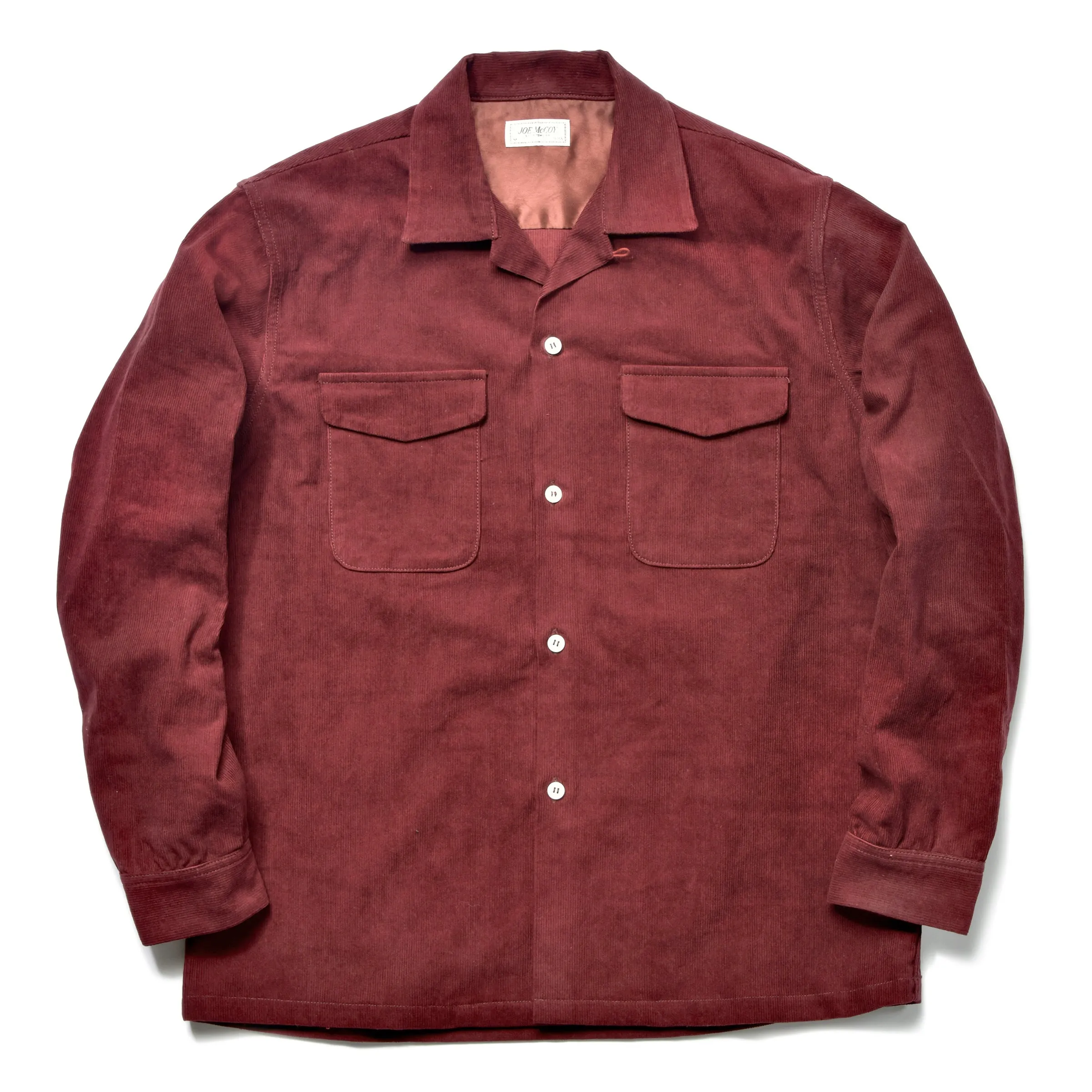 CORDUROY OPEN COLLAR SHIRT sold by The Real McCoy's product image thumbnail 2