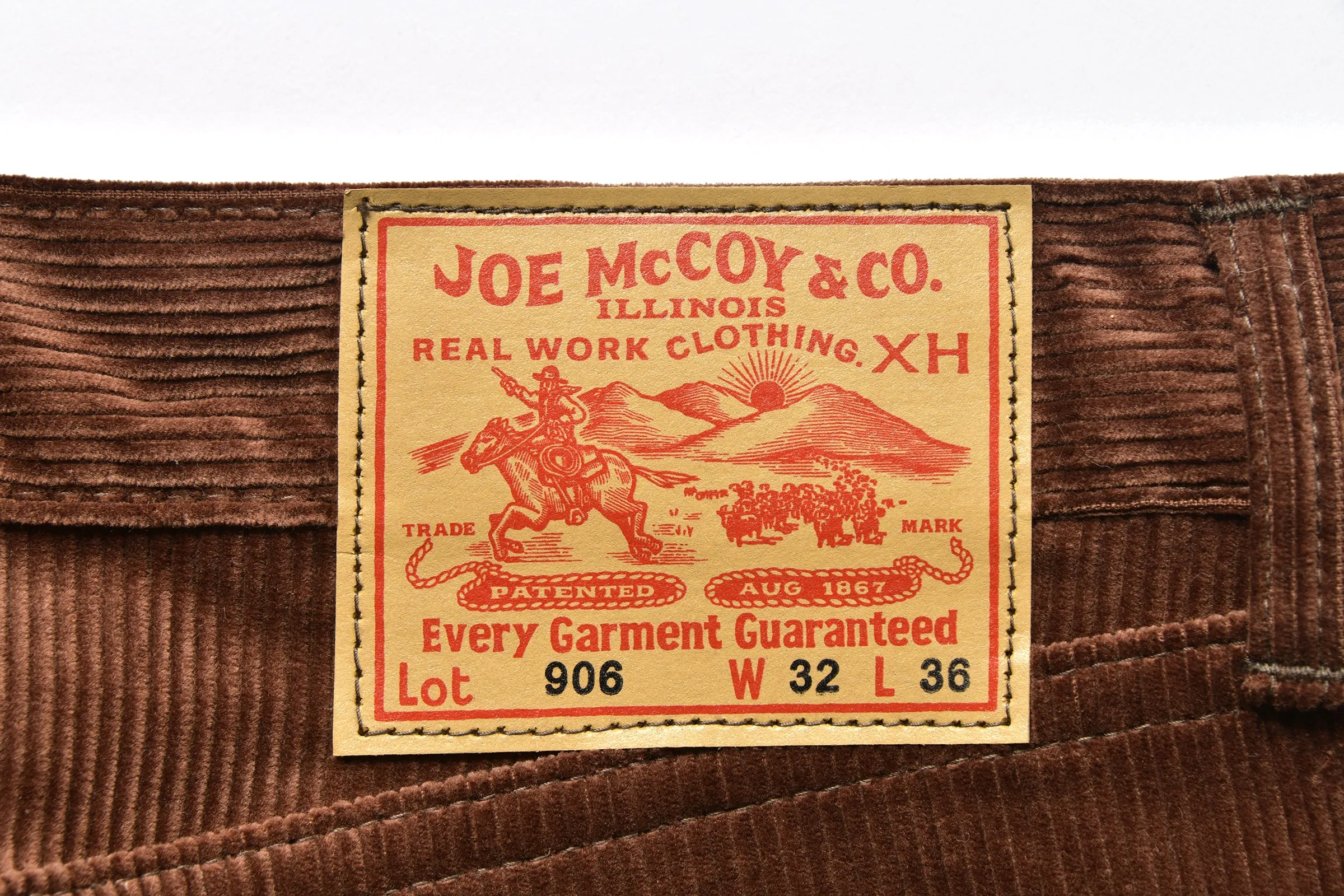 CORDUROY TROUSERS Lot. 906 sold by The Real McCoy's product image thumbnail 4
