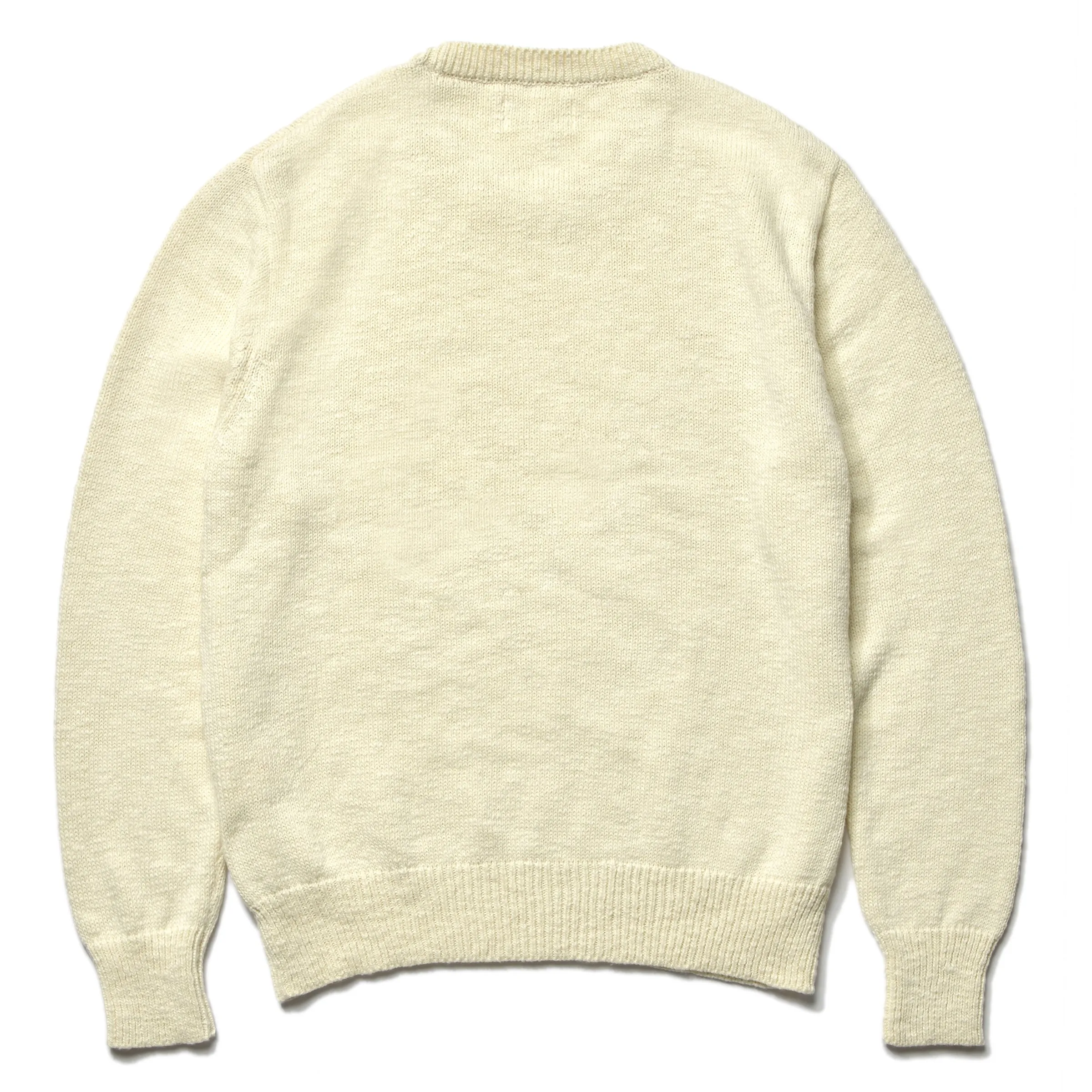 COTTON CREWNECK SWEATER sold by The Real McCoy's product image thumbnail 3