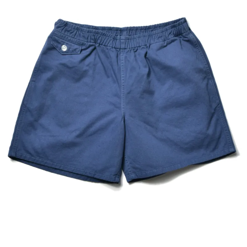 COTTON DRILL SWIM SHORTS (OVER-DYED) sold by The Real McCoy's