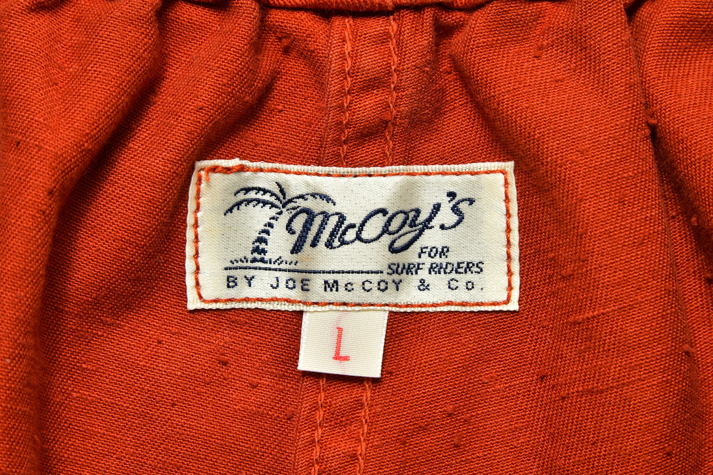 COTTON DRILL SWIM SHORTS (OVER-DYED) sold by The Real McCoy's product image thumbnail 4