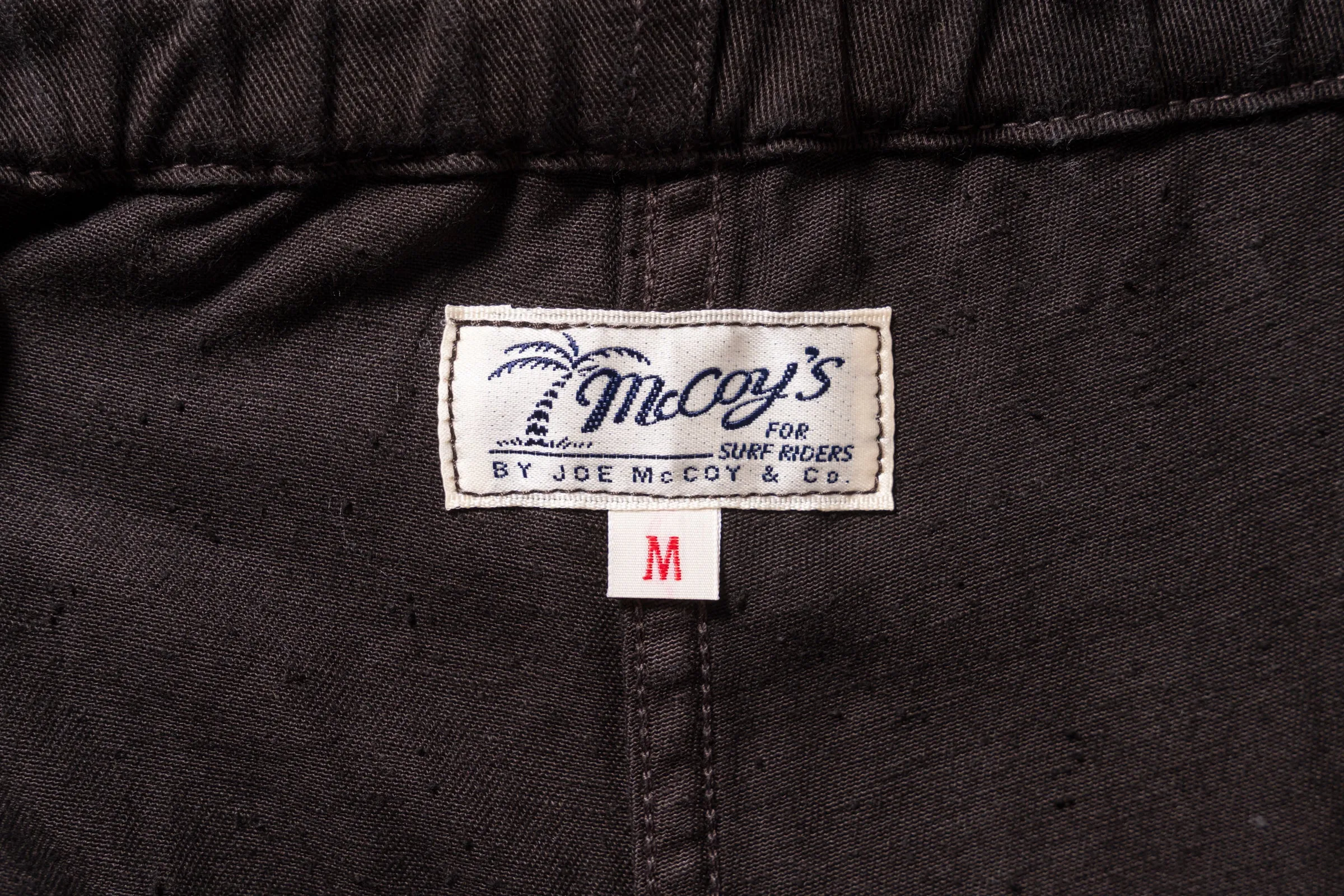 COTTON DRILL SWIM SHORTS (OVER-DYED) sold by The Real McCoy's product image thumbnail 4