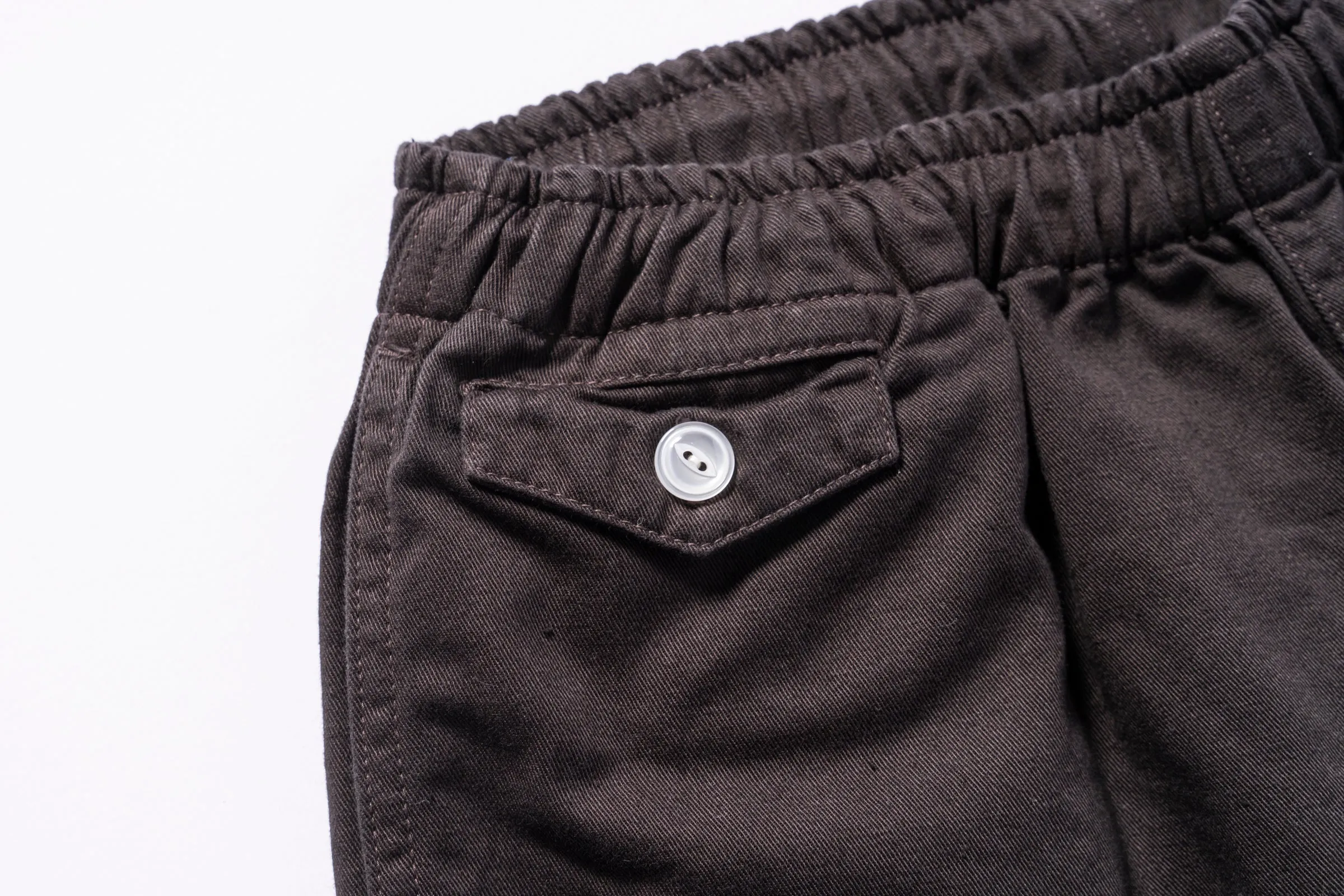 COTTON DRILL SWIM SHORTS (OVER-DYED) sold by The Real McCoy's product image thumbnail 5