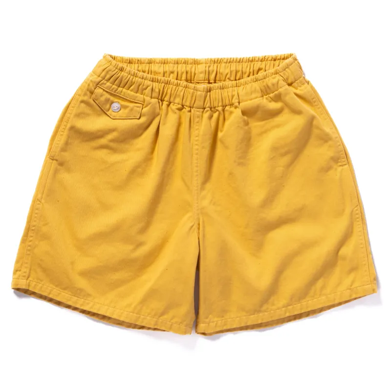 COTTON DRILL SWIM SHORTS (OVER-DYED) sold by The Real McCoy's