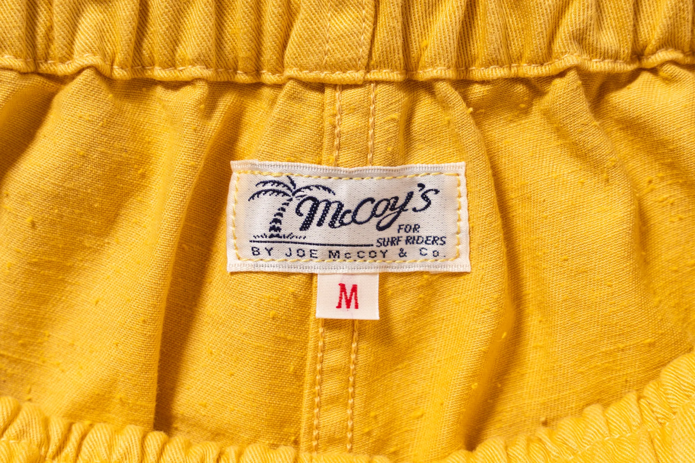 COTTON DRILL SWIM SHORTS (OVER-DYED) sold by The Real McCoy's product image thumbnail 4