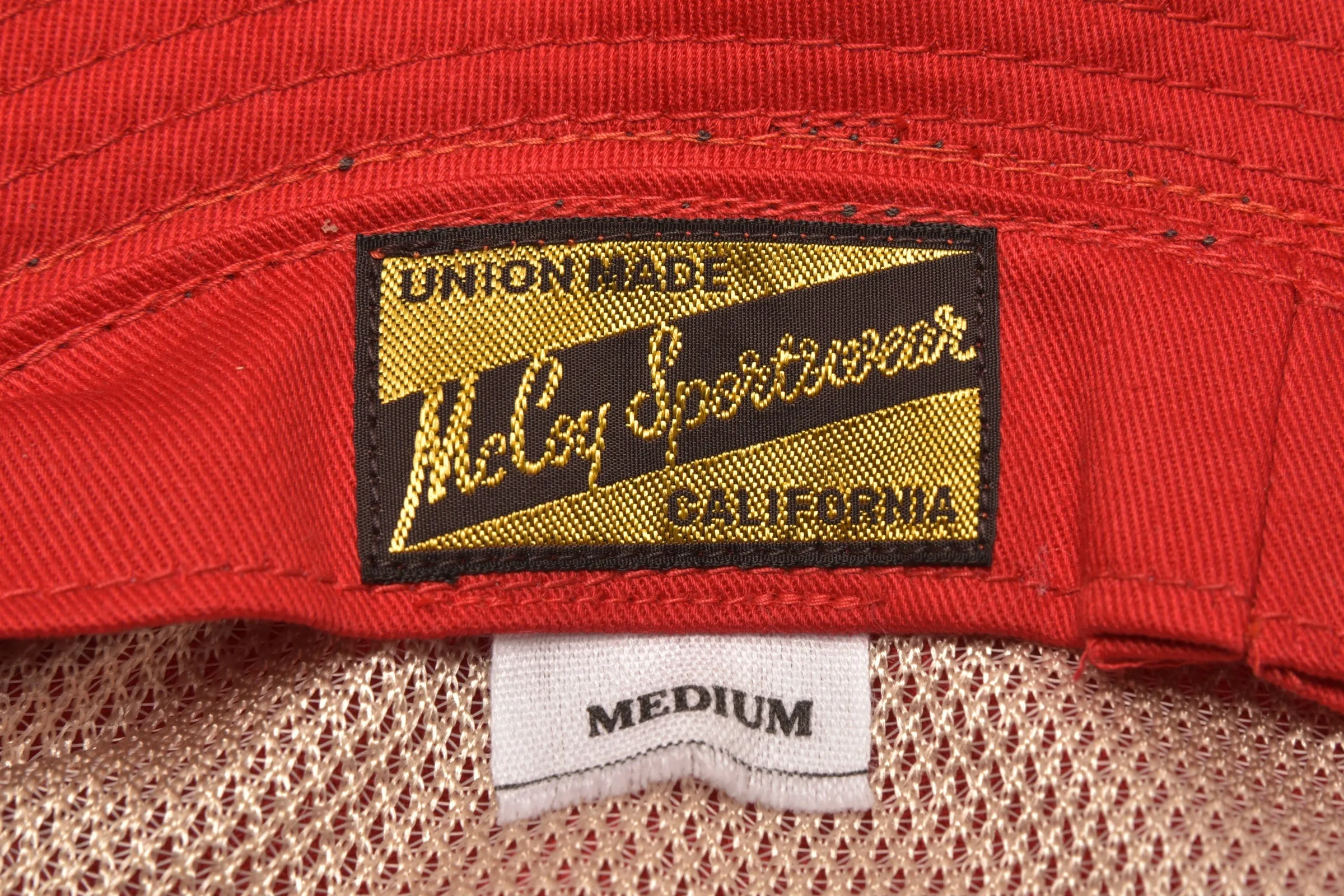 COTTON FISHING BUCKET HAT sold by The Real McCoy's product image thumbnail 3