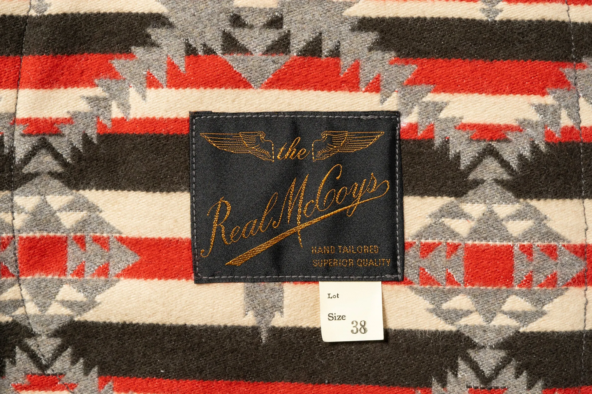 COTTON JACQUARD ROBE sold by The Real McCoy's product image thumbnail 4