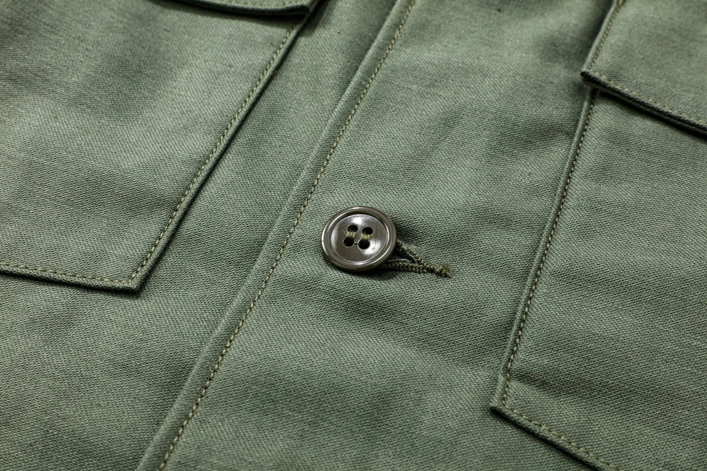 COTTON SATEEN SHIRT S/S sold by The Real McCoy's product image thumbnail 5