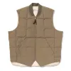 COTTON/NYLON DOWN VEST sold by The Real McCoy's