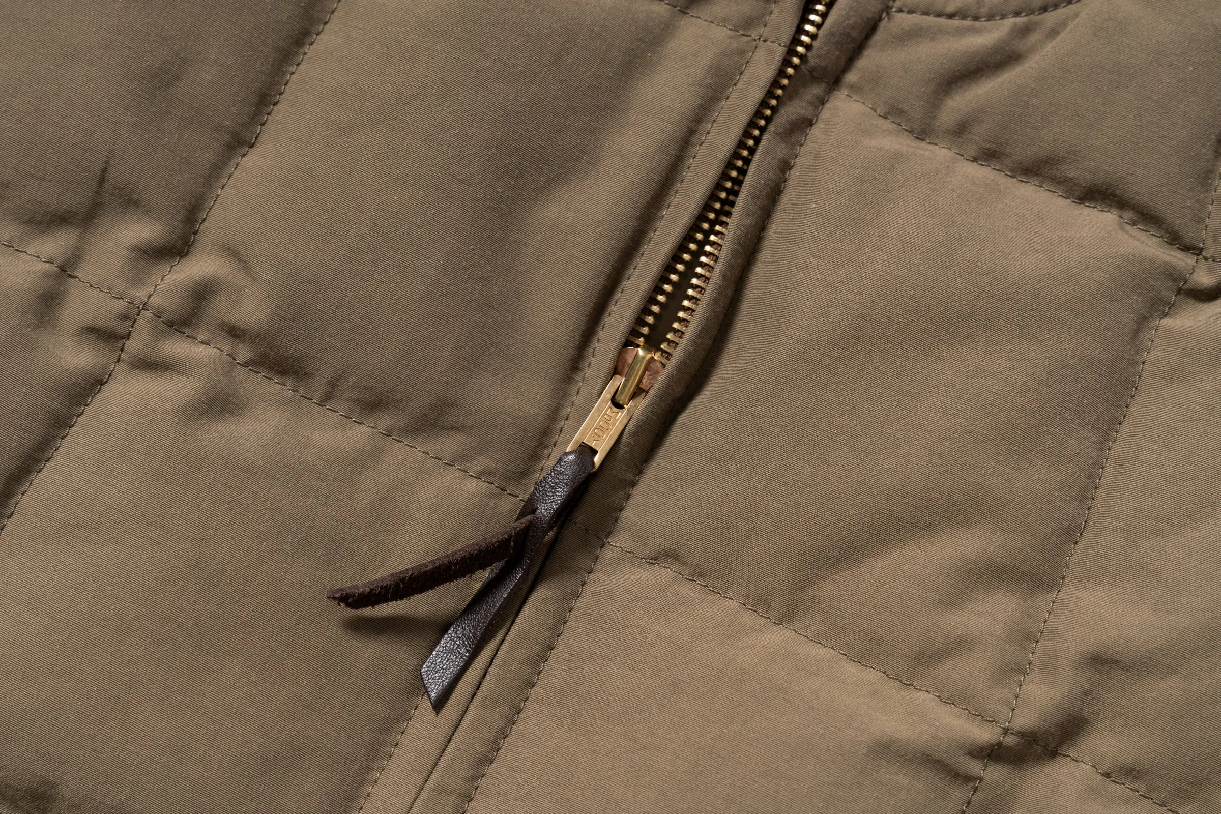 COTTON/NYLON DOWN VEST sold by The Real McCoy's product image thumbnail 5