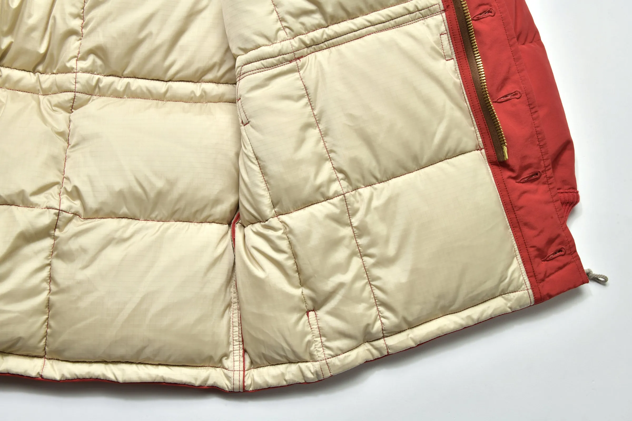 COTTON/NYLON HOODED DOWN JACKET sold by The Real McCoy's product image thumbnail 5