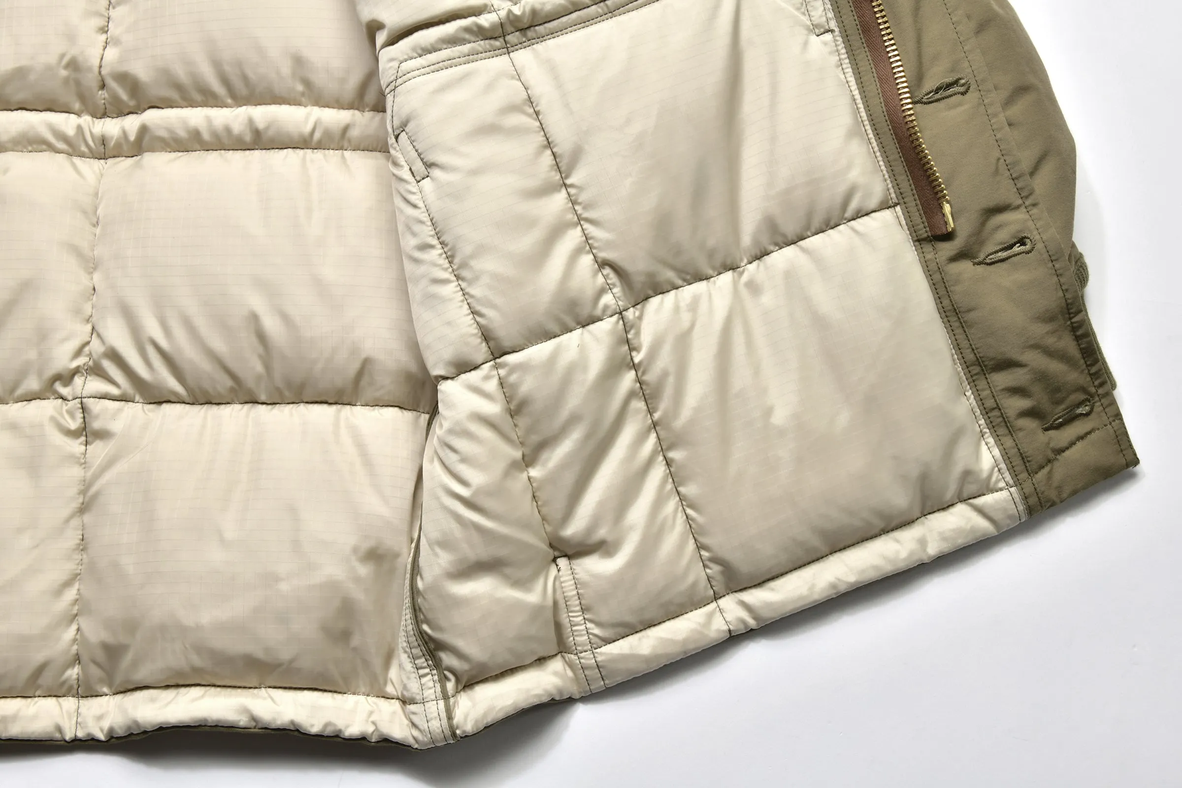 COTTON/NYLON HOODED DOWN JACKET sold by The Real McCoy's product image thumbnail 5