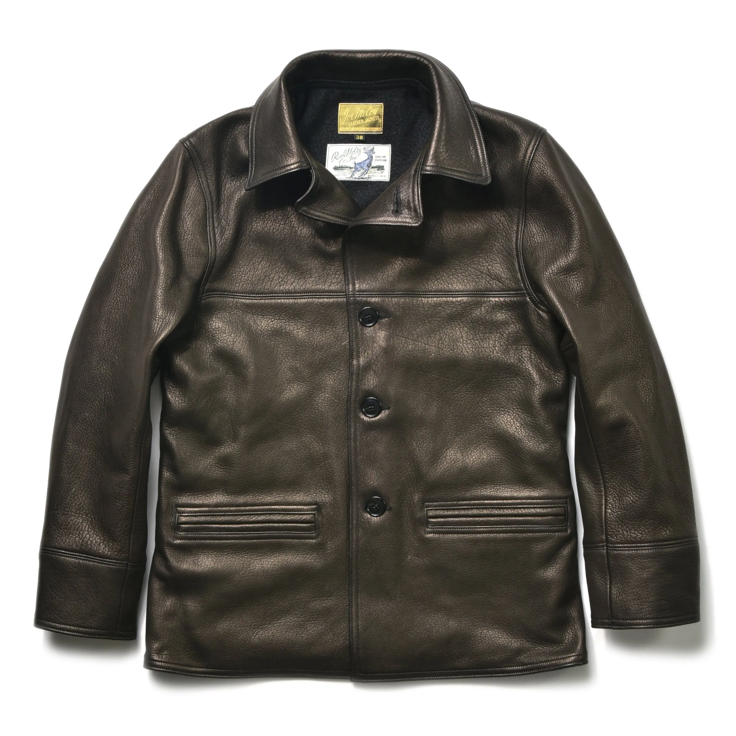 DEERSKIN CAR COAT sold by The Real McCoy's product image thumbnail 2