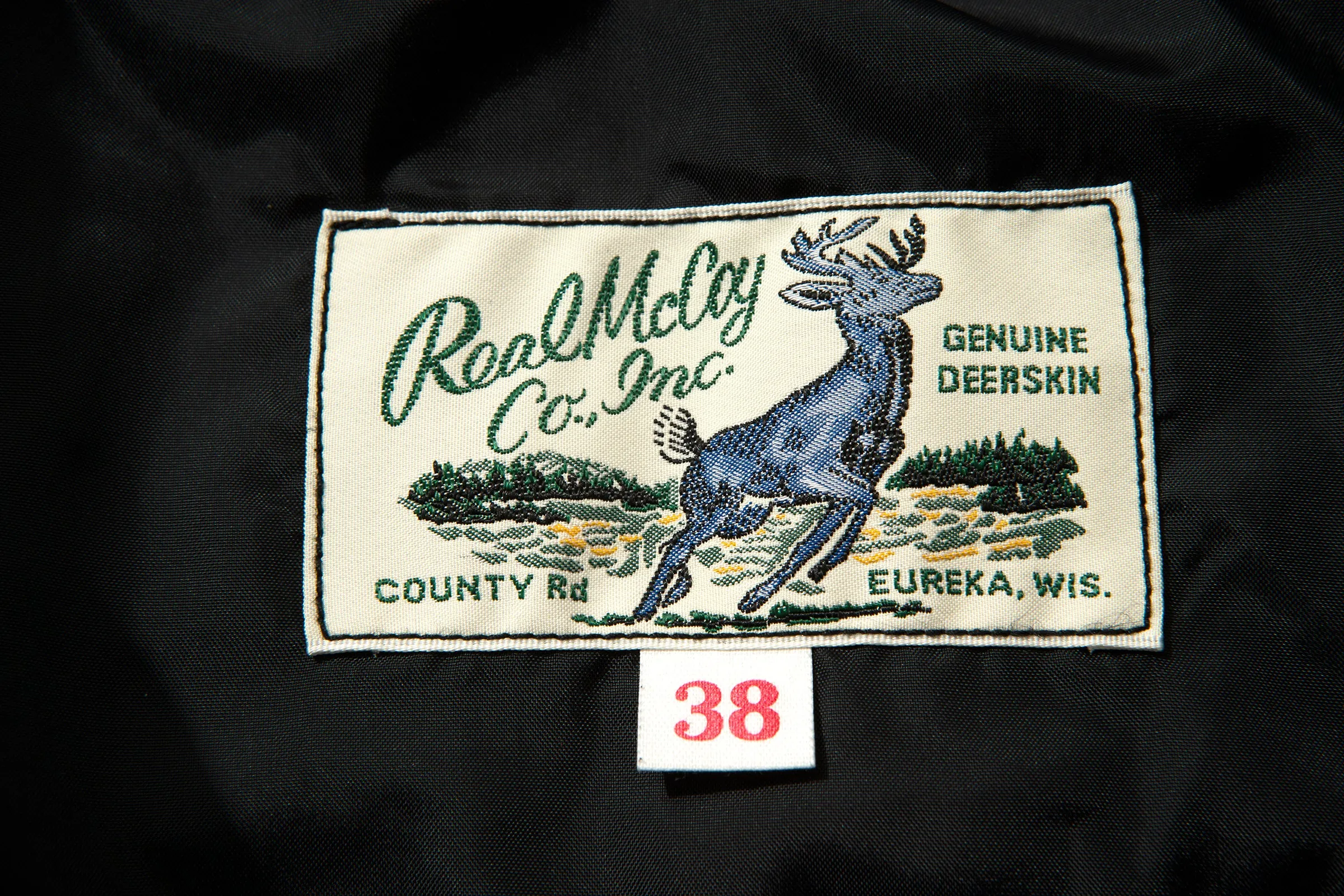 DEERSKIN DOWN JACKET sold by The Real McCoy's product image thumbnail 3