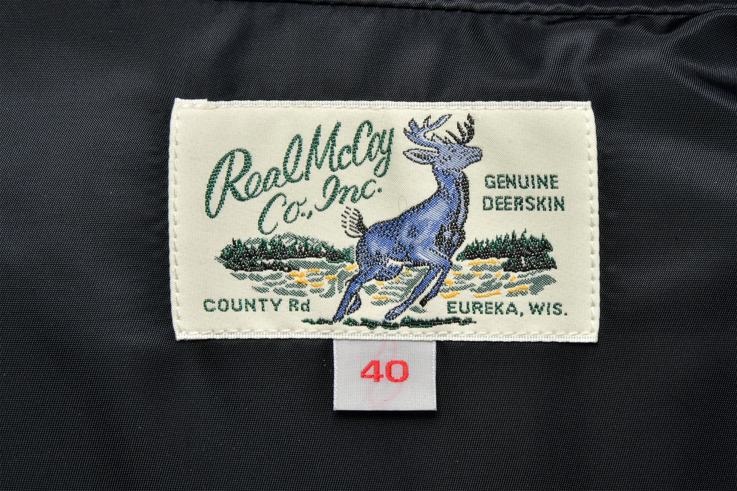DEERSKIN DOWN VEST sold by The Real McCoy's product image thumbnail 4