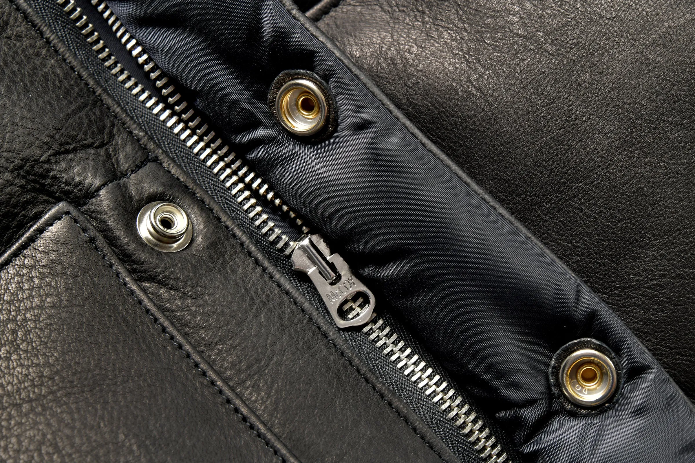 DEERSKIN DOWN VEST sold by The Real McCoy's product image thumbnail 5