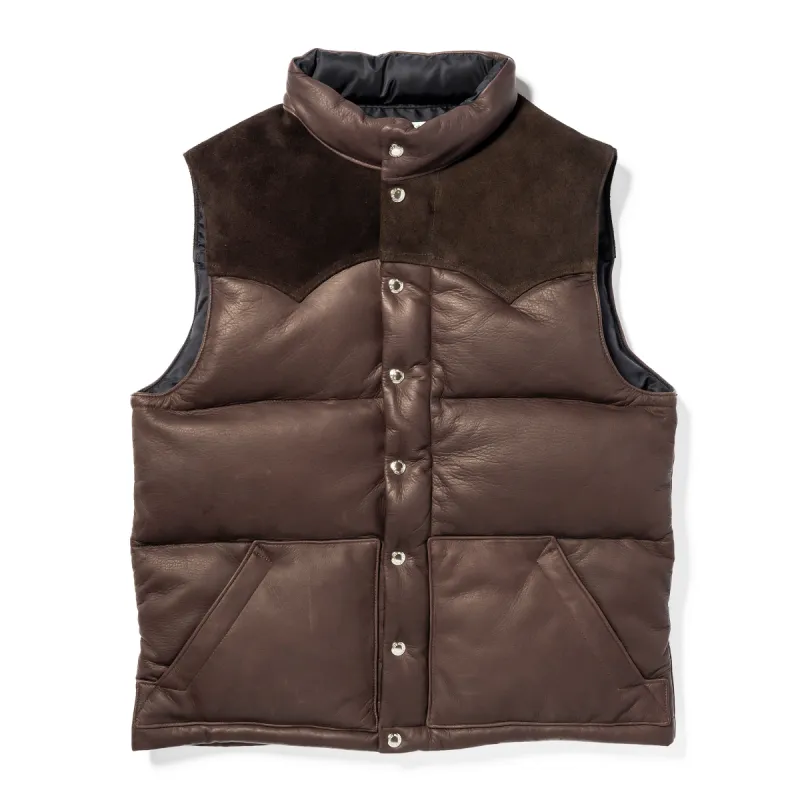 DEERSKIN DOWN VEST sold by The Real McCoy's