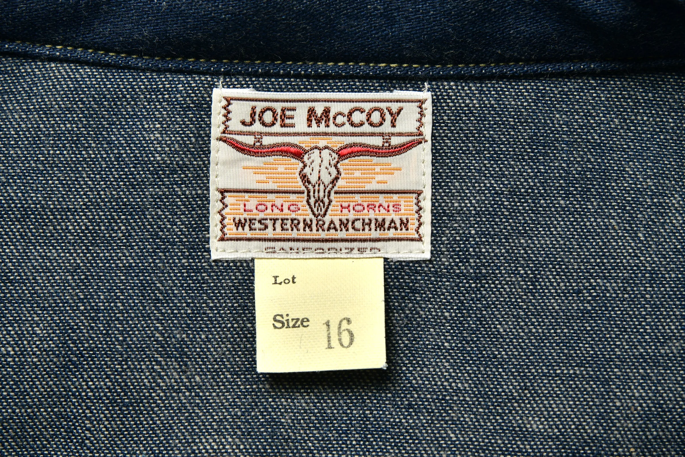 DENIM WESTERN SHIRT / SAWTOOTH sold by The Real McCoy's product image thumbnail 4