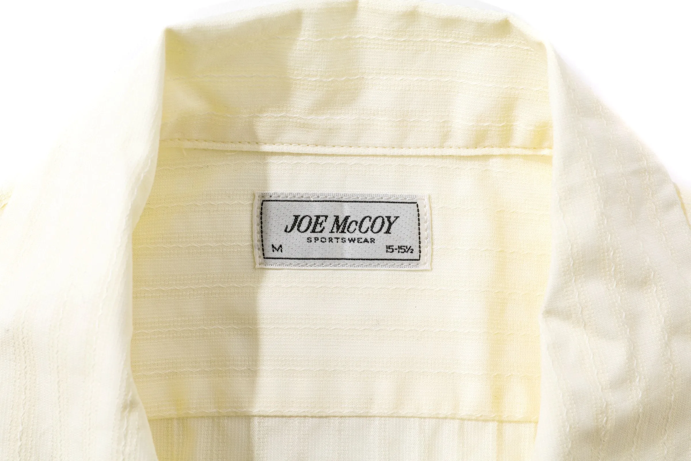 DOBBY CLOTH SUMMER SHIRT S/S sold by The Real McCoy's product image thumbnail 3