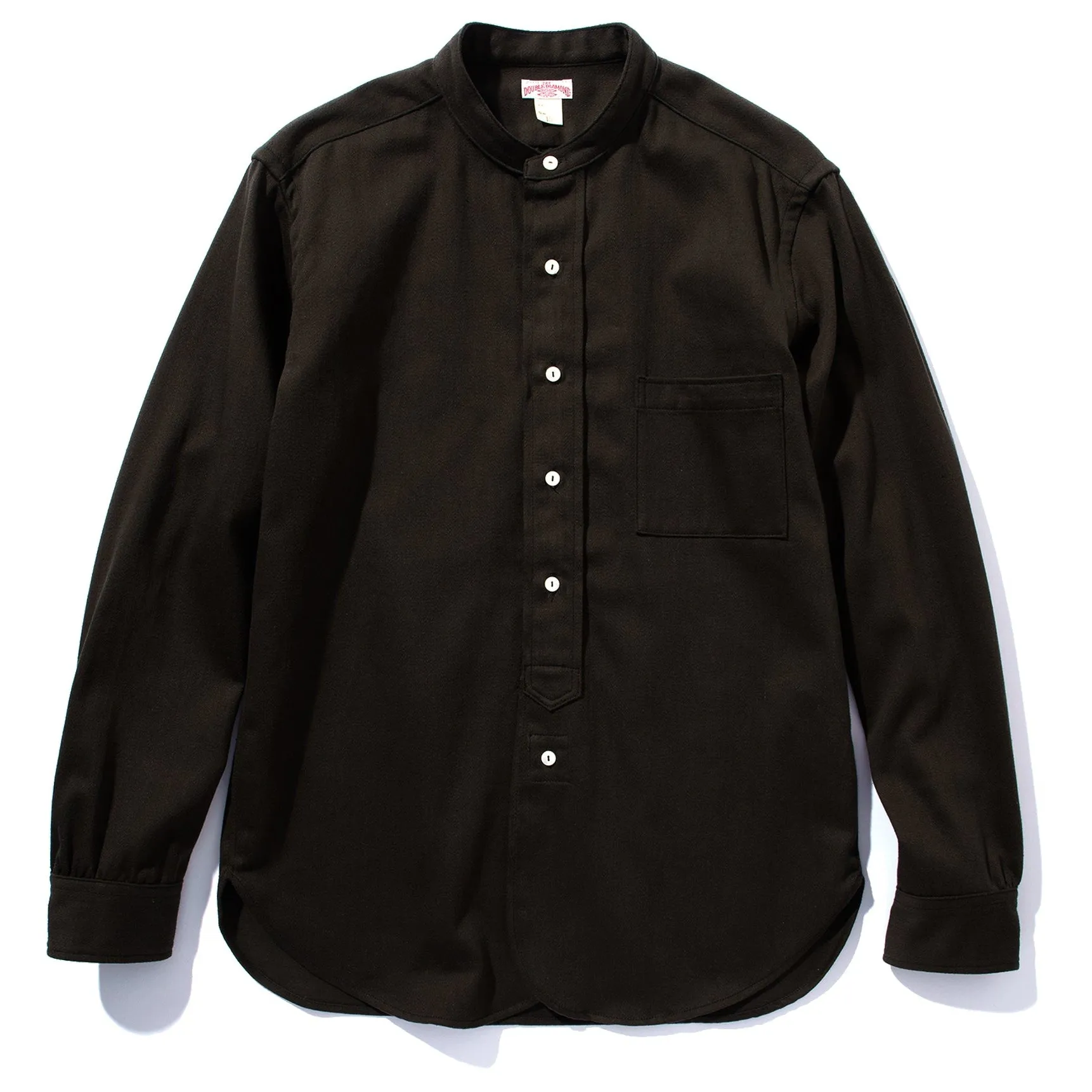 DOUBLE DIAMOND BAND COLLAR SATEEN SHIRT sold by The Real McCoy's product image thumbnail 2