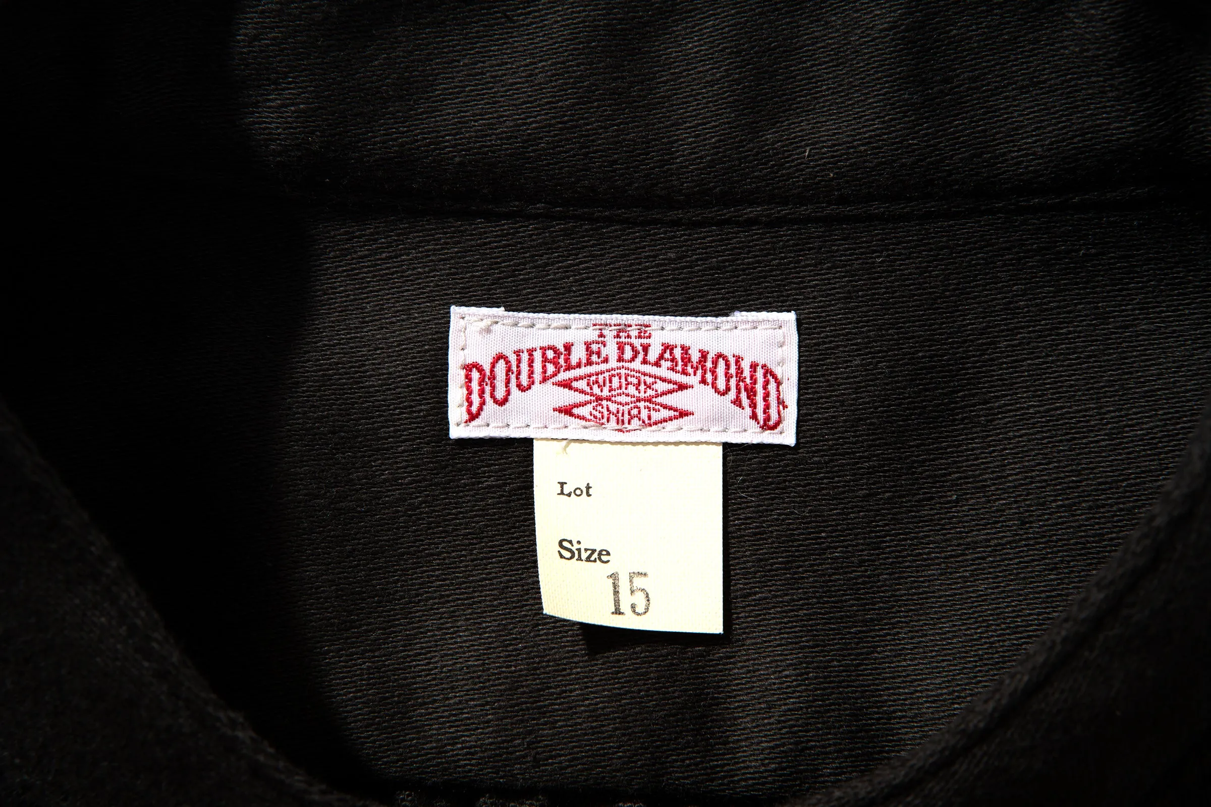 DOUBLE DIAMOND BAND COLLAR SATEEN SHIRT sold by The Real McCoy's product image thumbnail 4