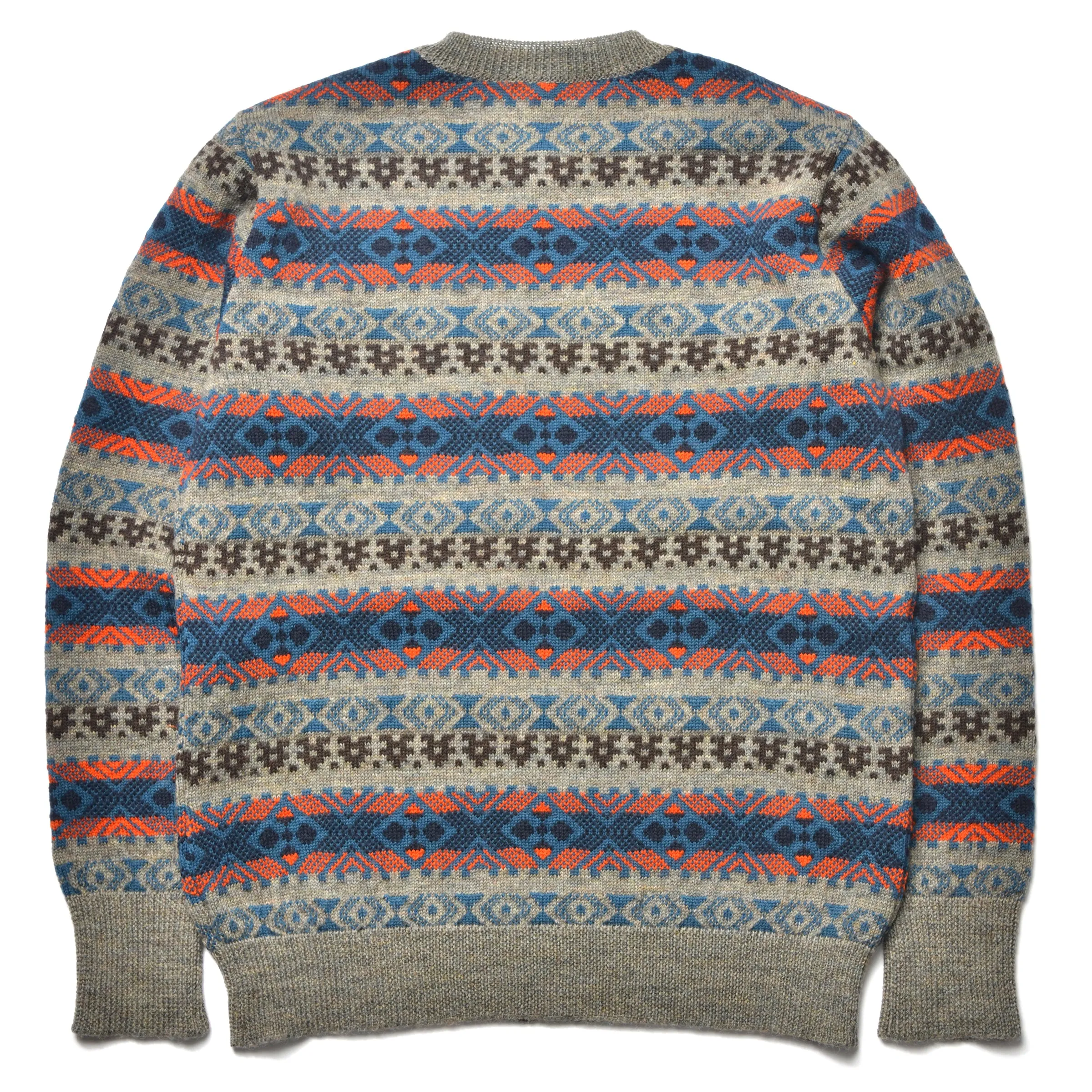 FAIR ISLE CREW NECK SWEATER sold by The Real McCoy's product image thumbnail 3