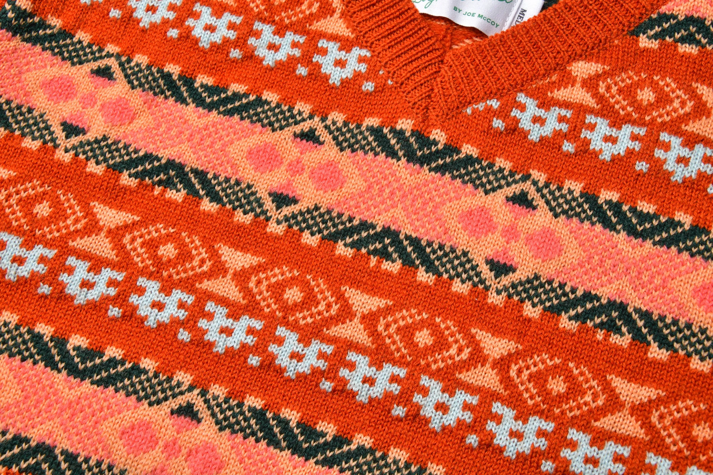 FAIR ISLE CREW NECK SWEATER sold by The Real McCoy's product image thumbnail 5