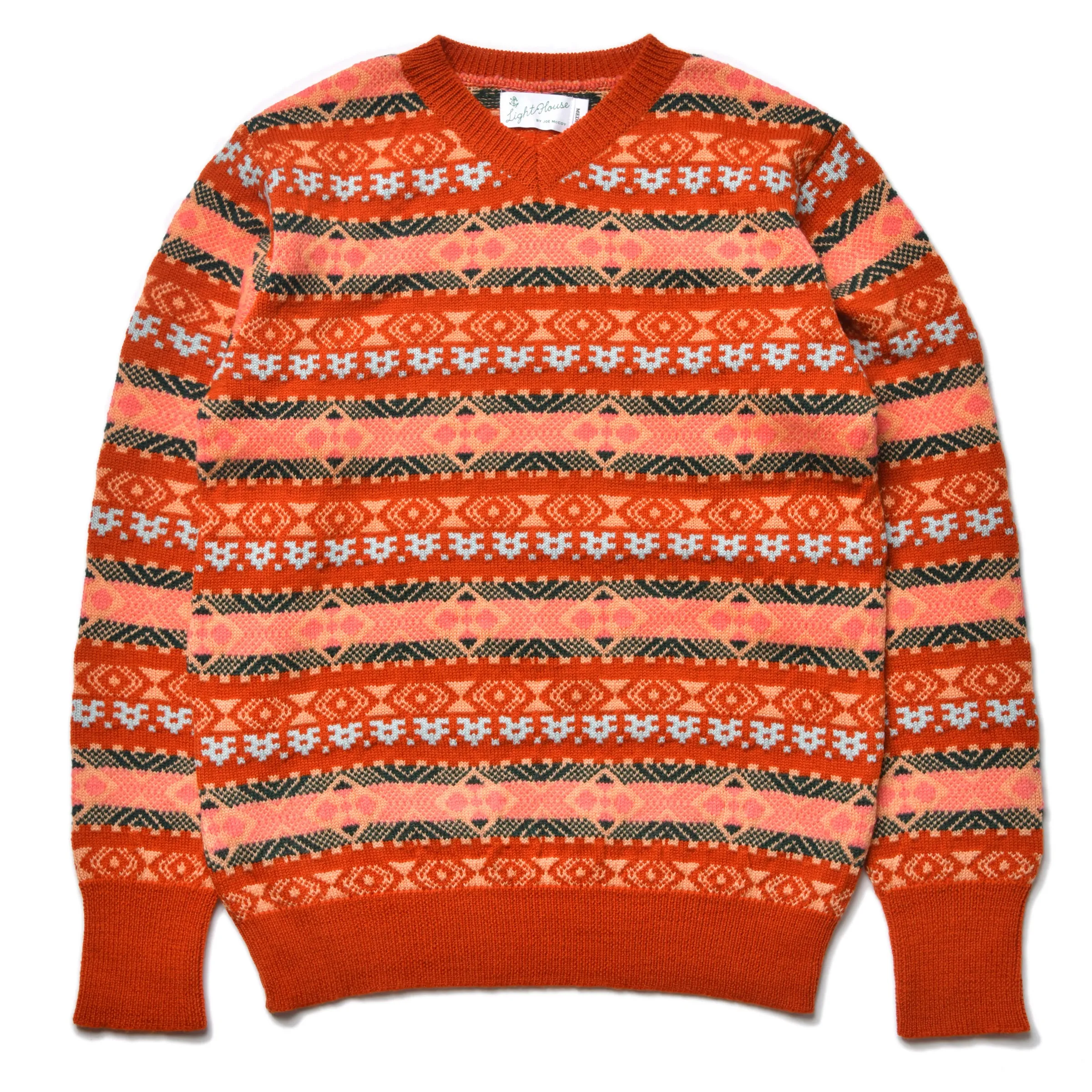 FAIR ISLE CREW NECK SWEATER sold by The Real McCoy's