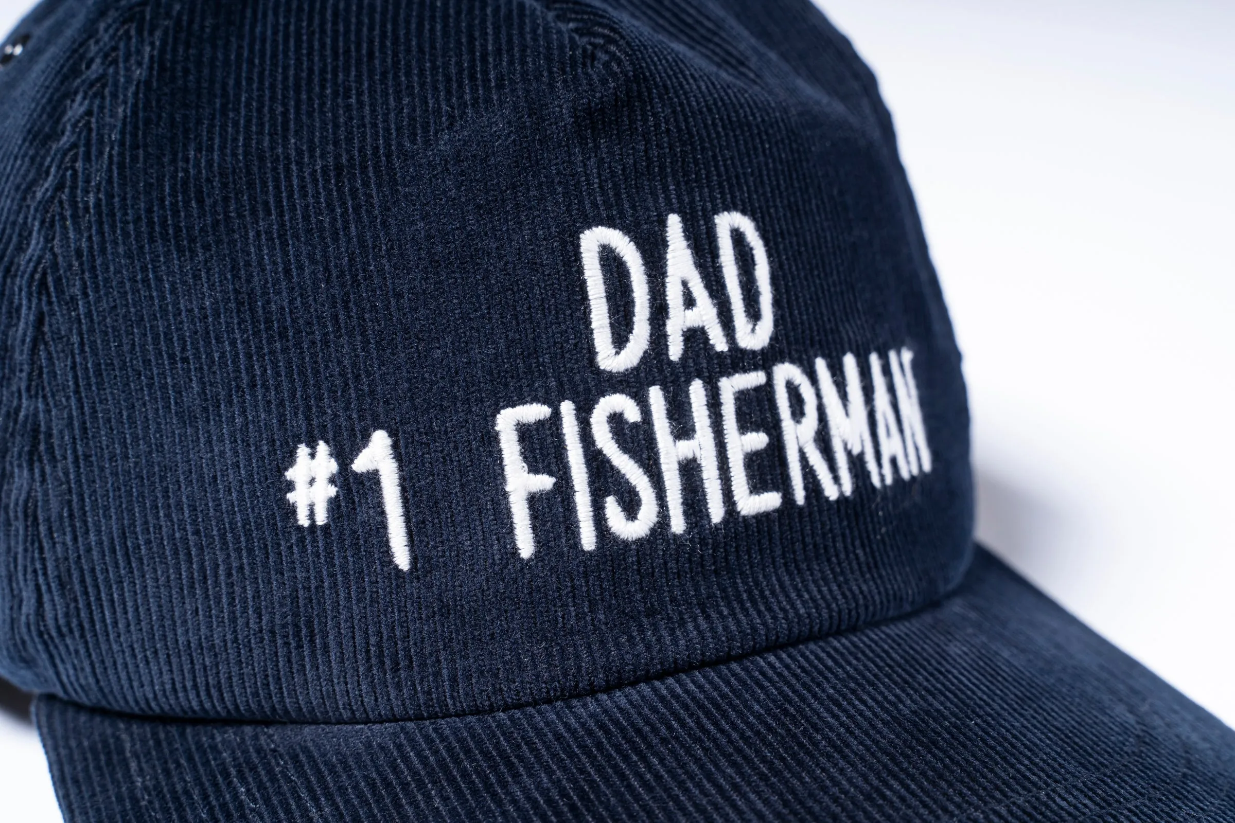 FIVE PANEL CORDUROY CAP / #1 FISHING DAD sold by The Real McCoy's product image thumbnail 5