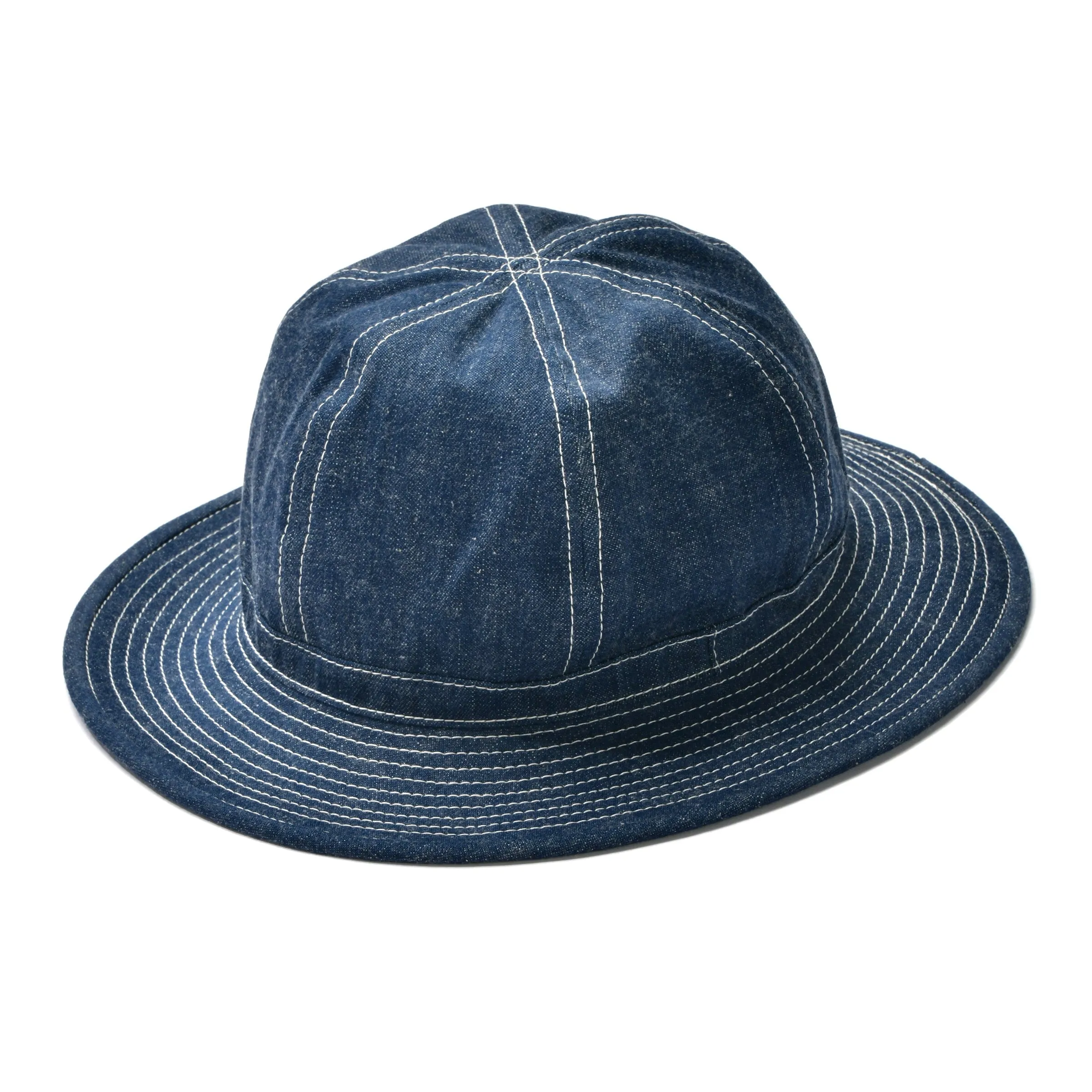 HAT, WORKING, DENIM, BLUE sold by The Real McCoy's