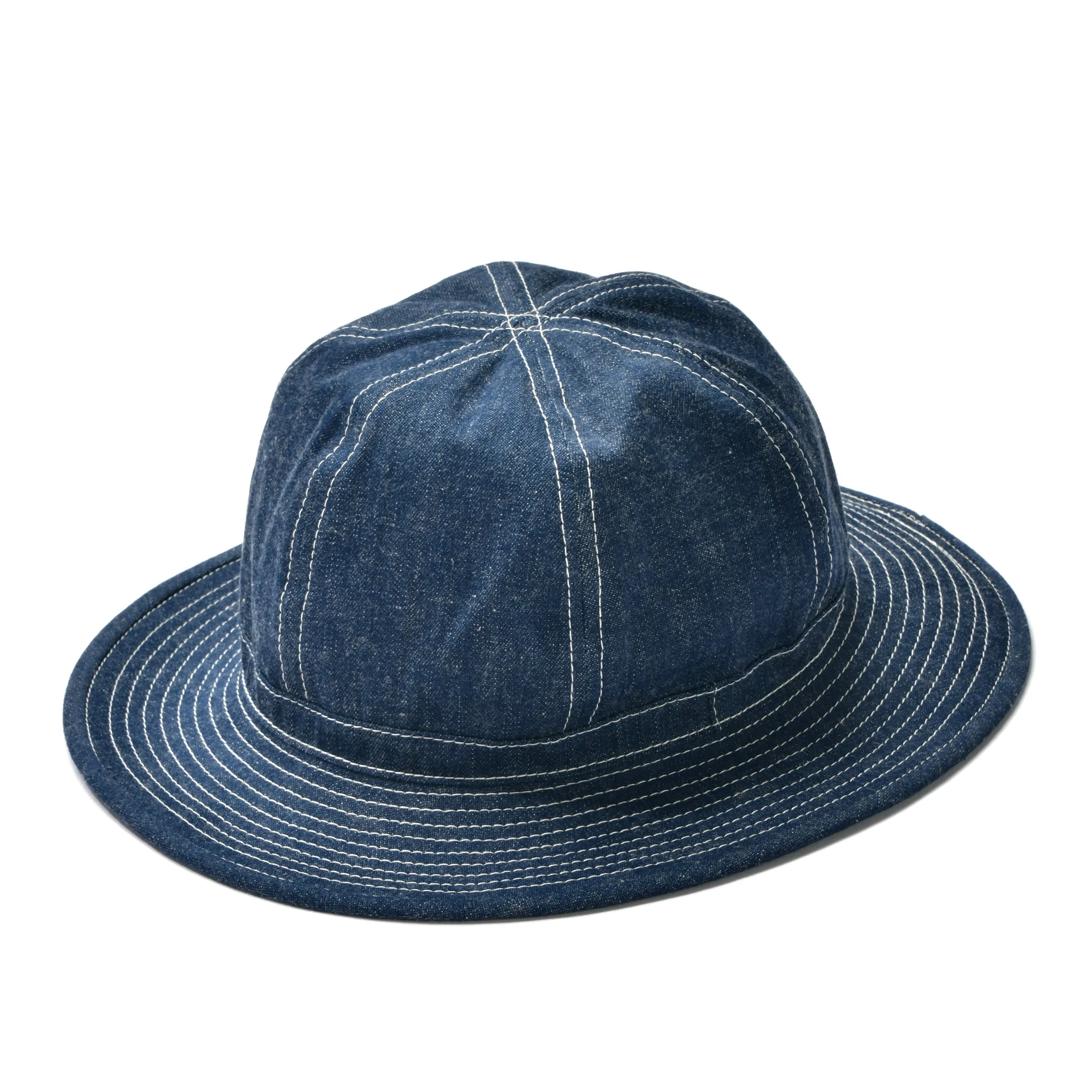 HAT, WORKING, DENIM, BLUE sold by The Real McCoy's product image thumbnail 2