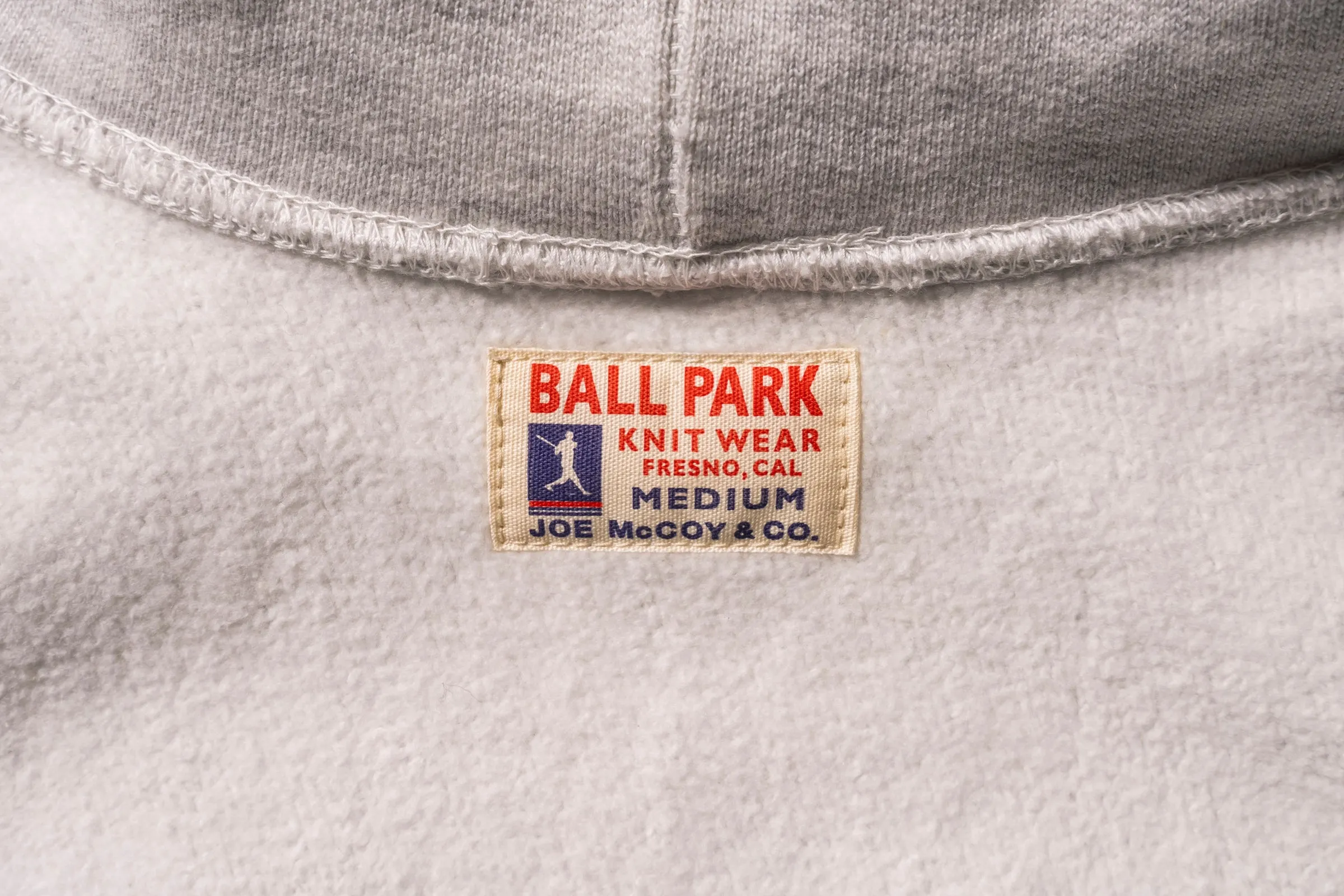 HOODED SWEATSHIRT / ‘P’ sold by The Real McCoy's product image thumbnail 4