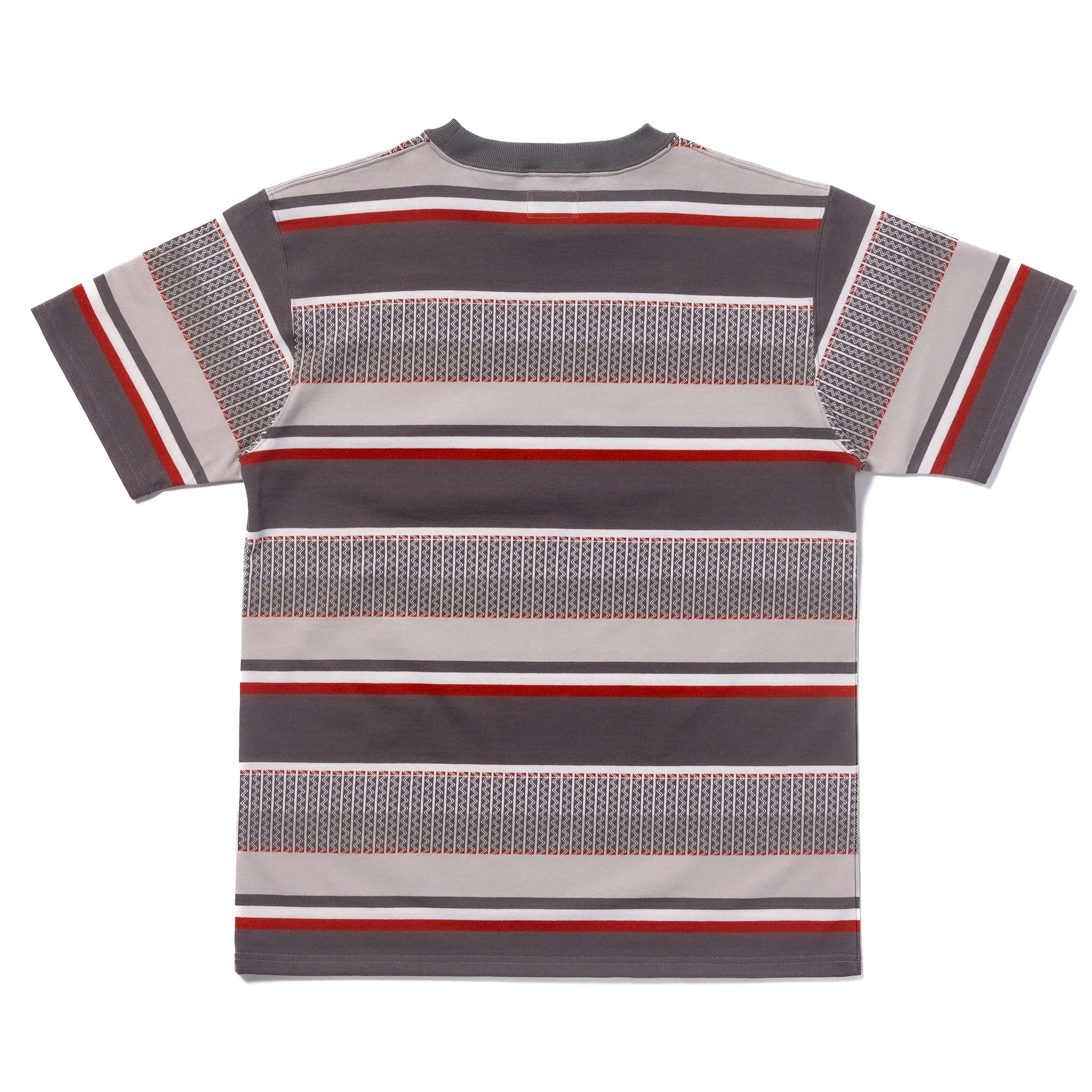JACQUARD KNIT STRIPE TEE sold by The Real McCoy's product image thumbnail 3