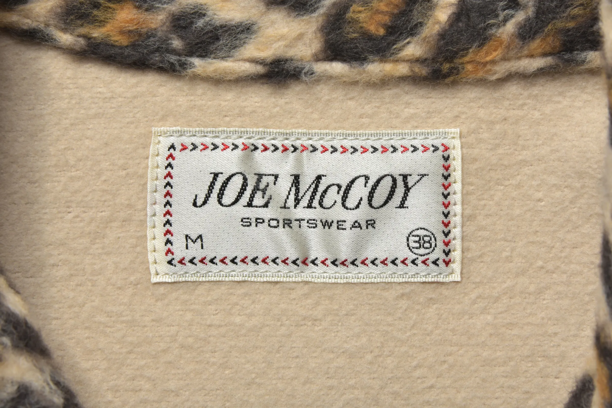 JM LEOPARD FUR OPEN COLLAR SHIRT sold by The Real McCoy's product image thumbnail 4