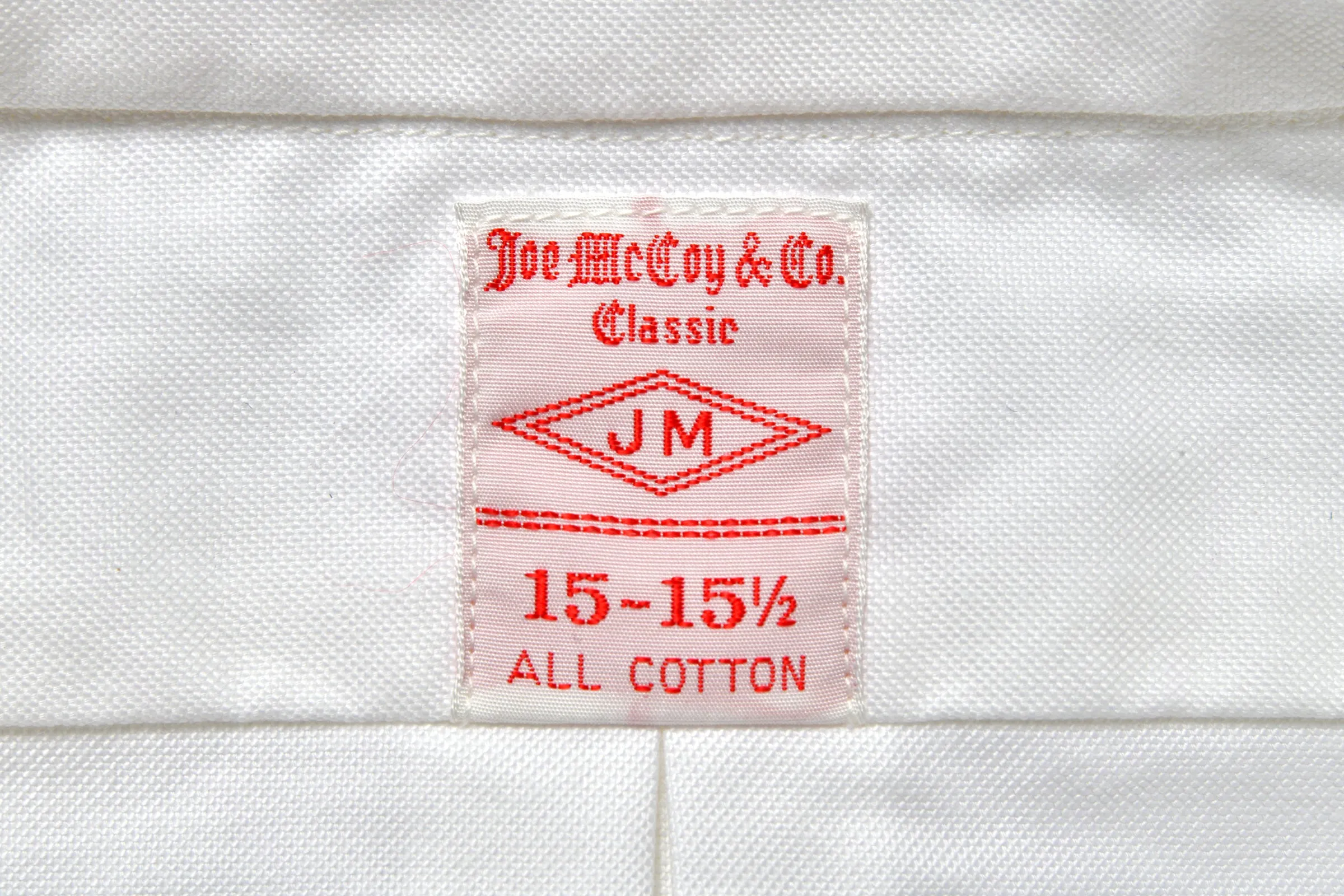 JOE MCCOY BUTTON DOWN SHIRT sold by The Real McCoy's product image thumbnail 4