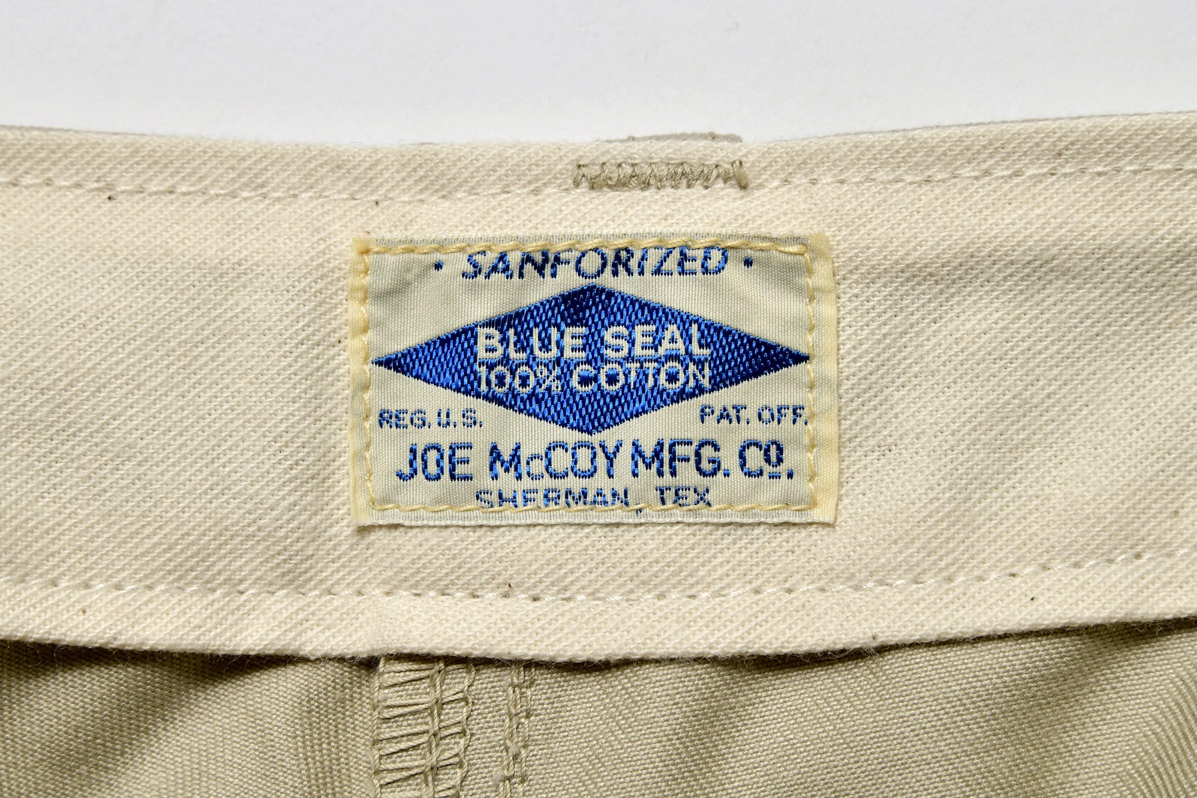 JOE McCOY CHINO SHORTS sold by The Real McCoy's product image thumbnail 4