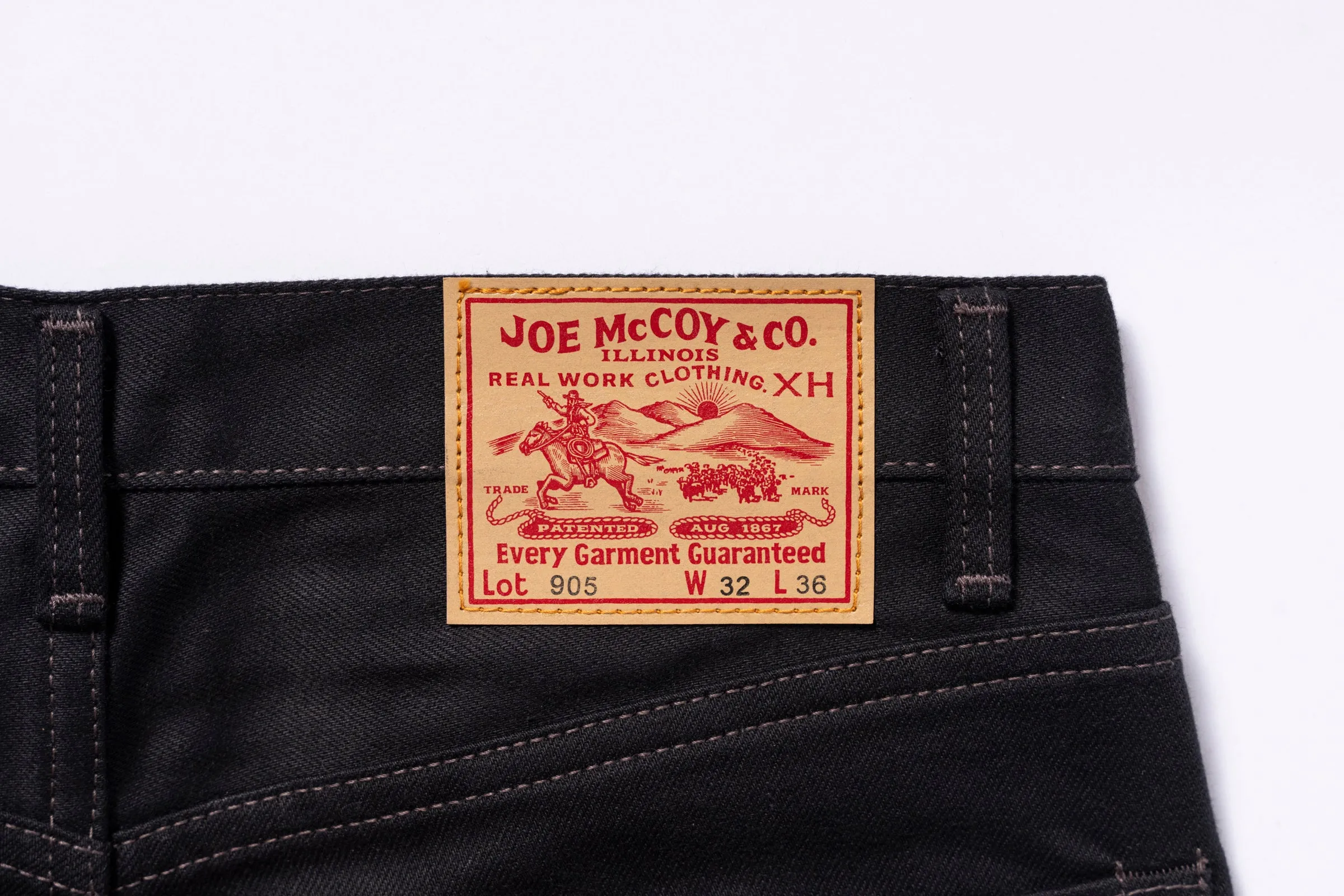 JOE McCOY Lot.905 / BLACK DENIM sold by The Real McCoy's product image thumbnail 4
