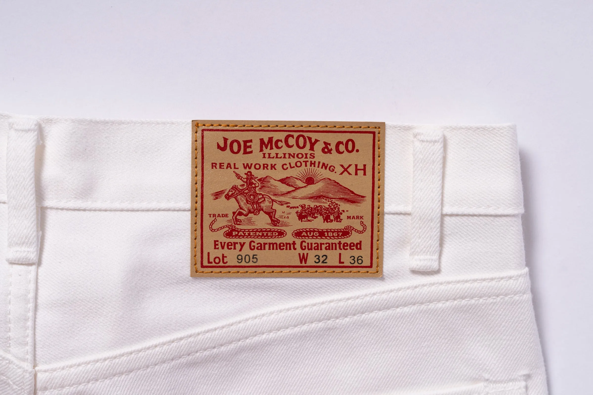 JOE McCOY Lot.905 / WHITE DENIM sold by The Real McCoy's product image thumbnail 4