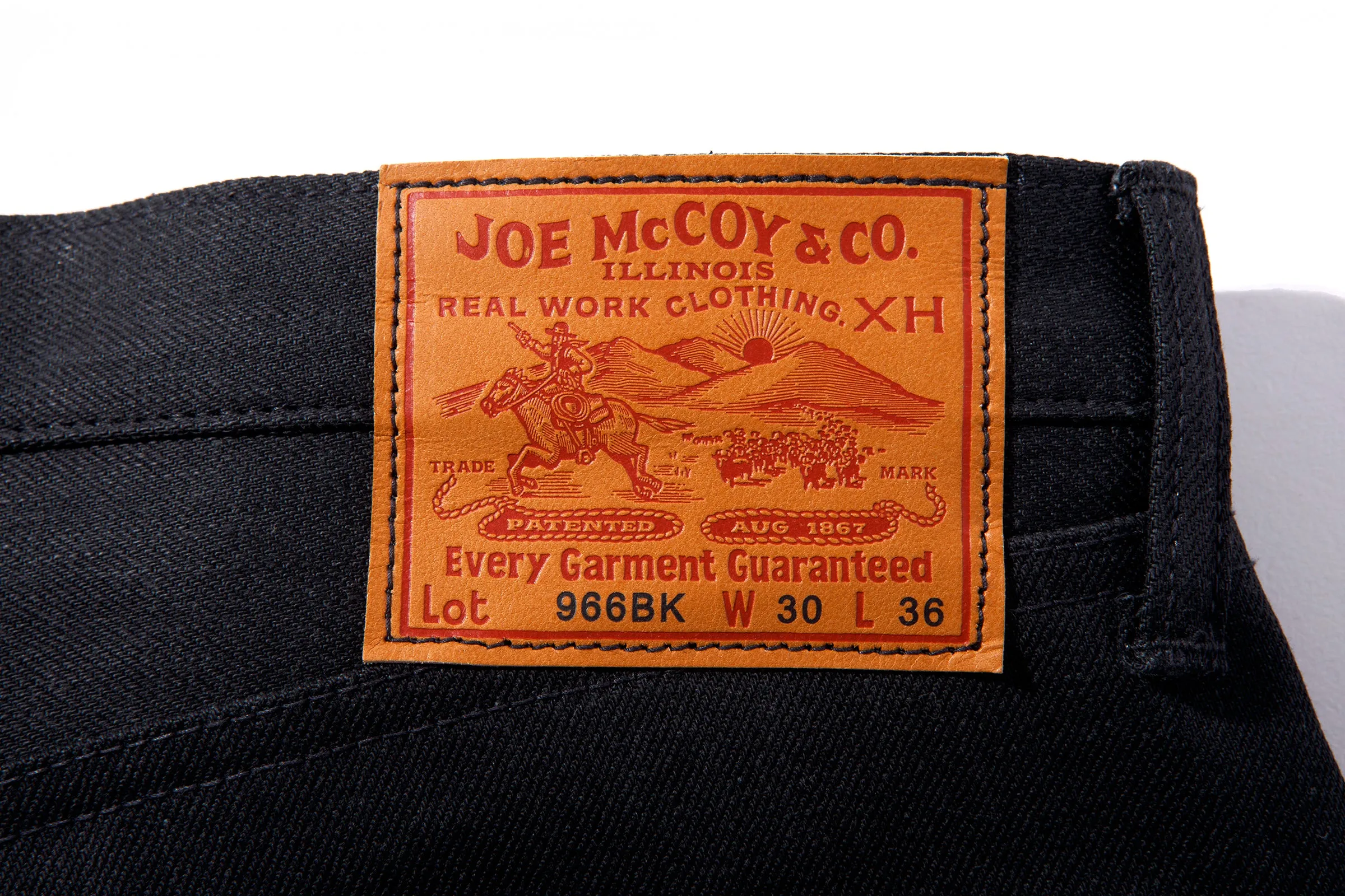 JOE McCOY LOT.966BK DENIM sold by The Real McCoy's product image thumbnail 3