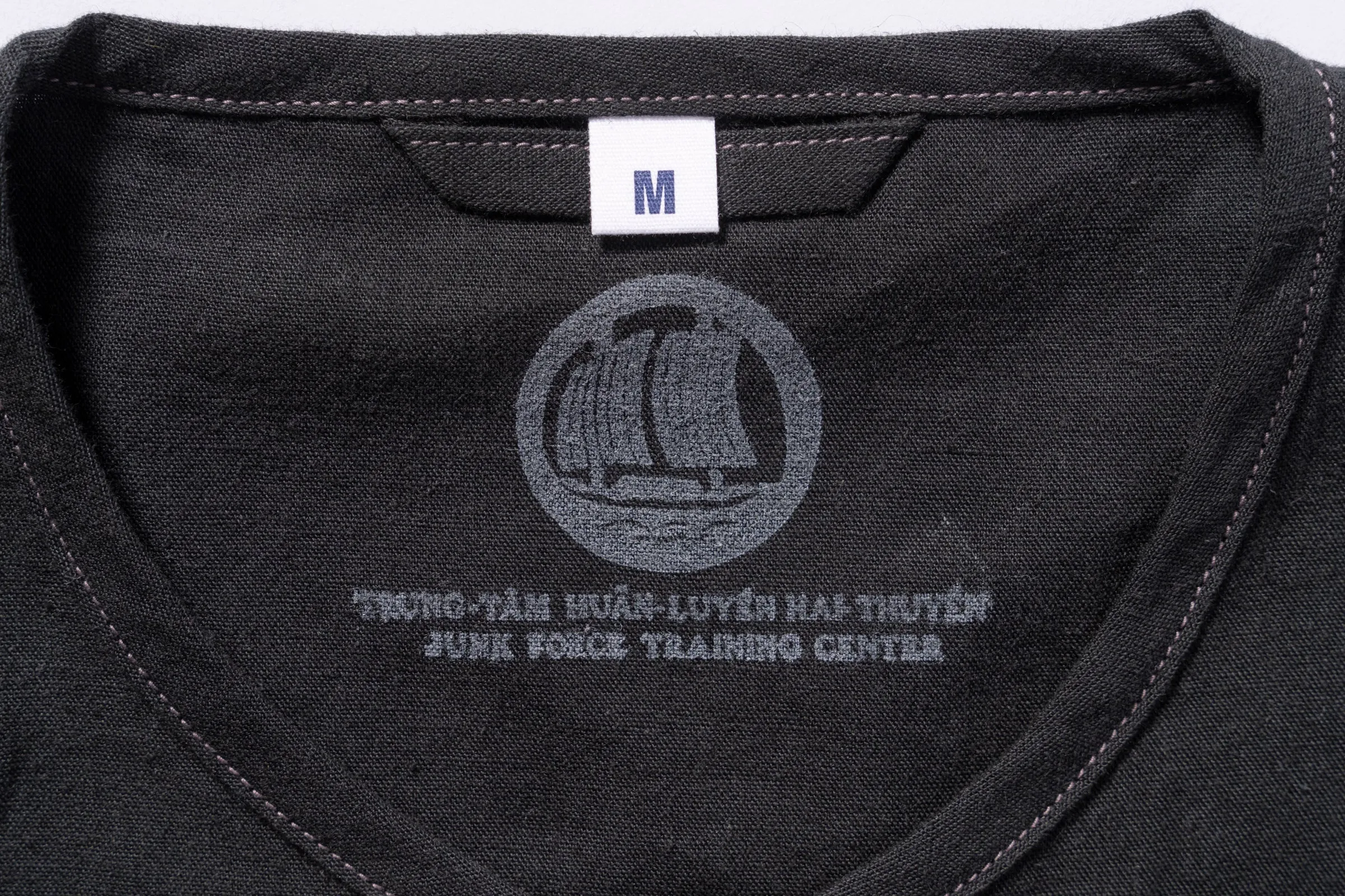 JUNK FORCE BLACK PAJAMA SHIRT sold by The Real McCoy's product image thumbnail 4