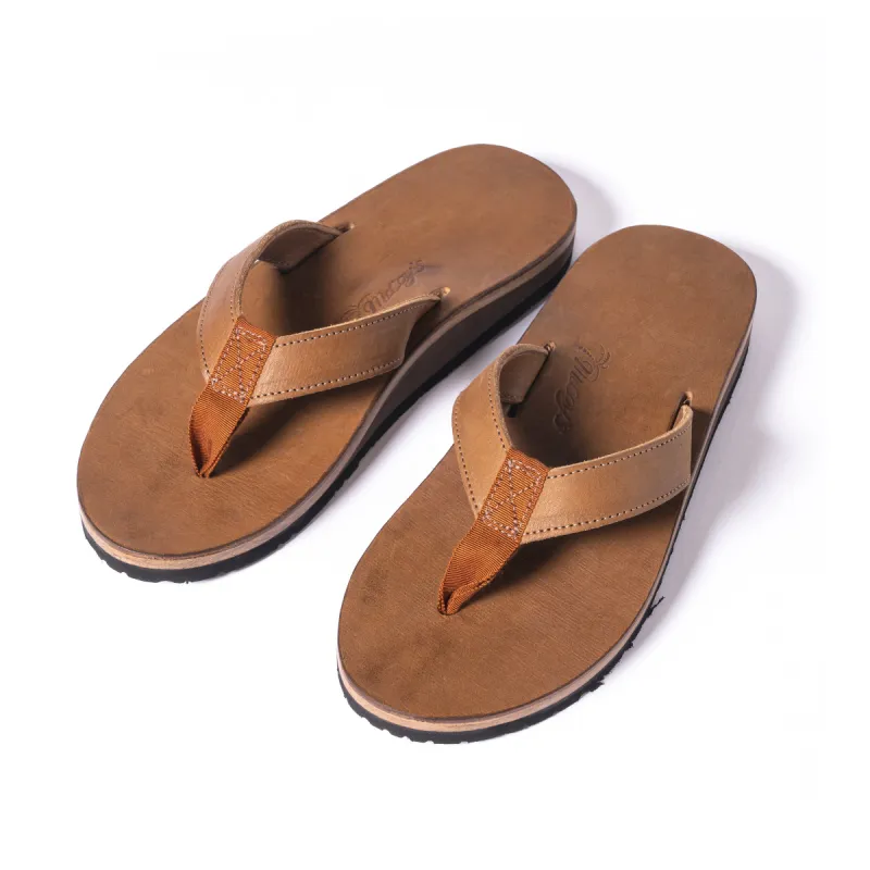 LEATHER ARCHED SANDAL made by The Real McCoy's